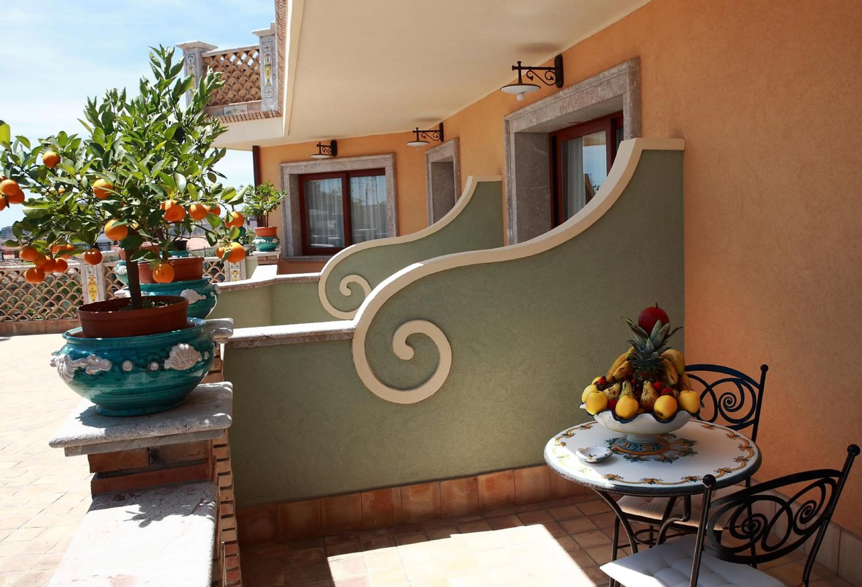 Balcony/Terrace in Villa Cristina