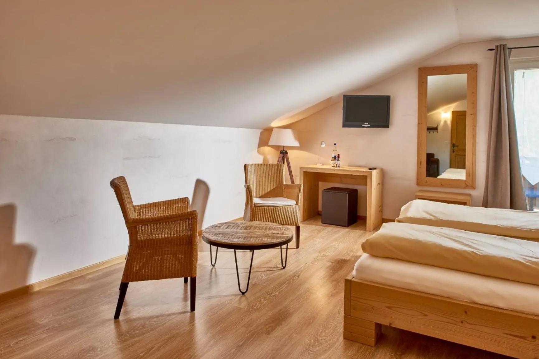 Bed in Hotel Bad Schwarzsee