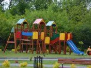 Children play ground in Villa Anna