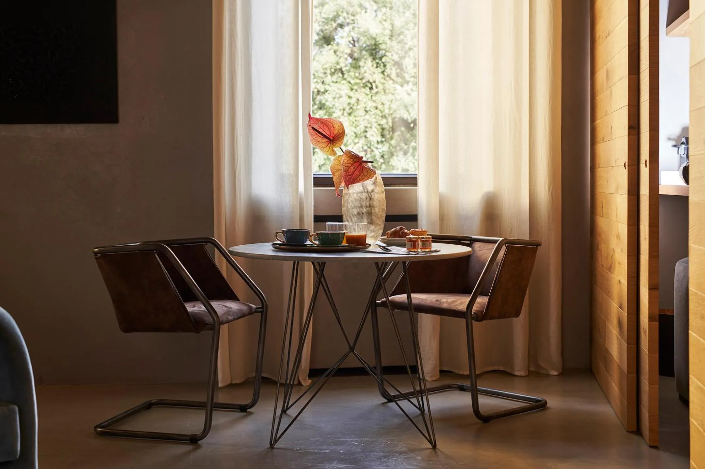 Living room in Fornace Suite