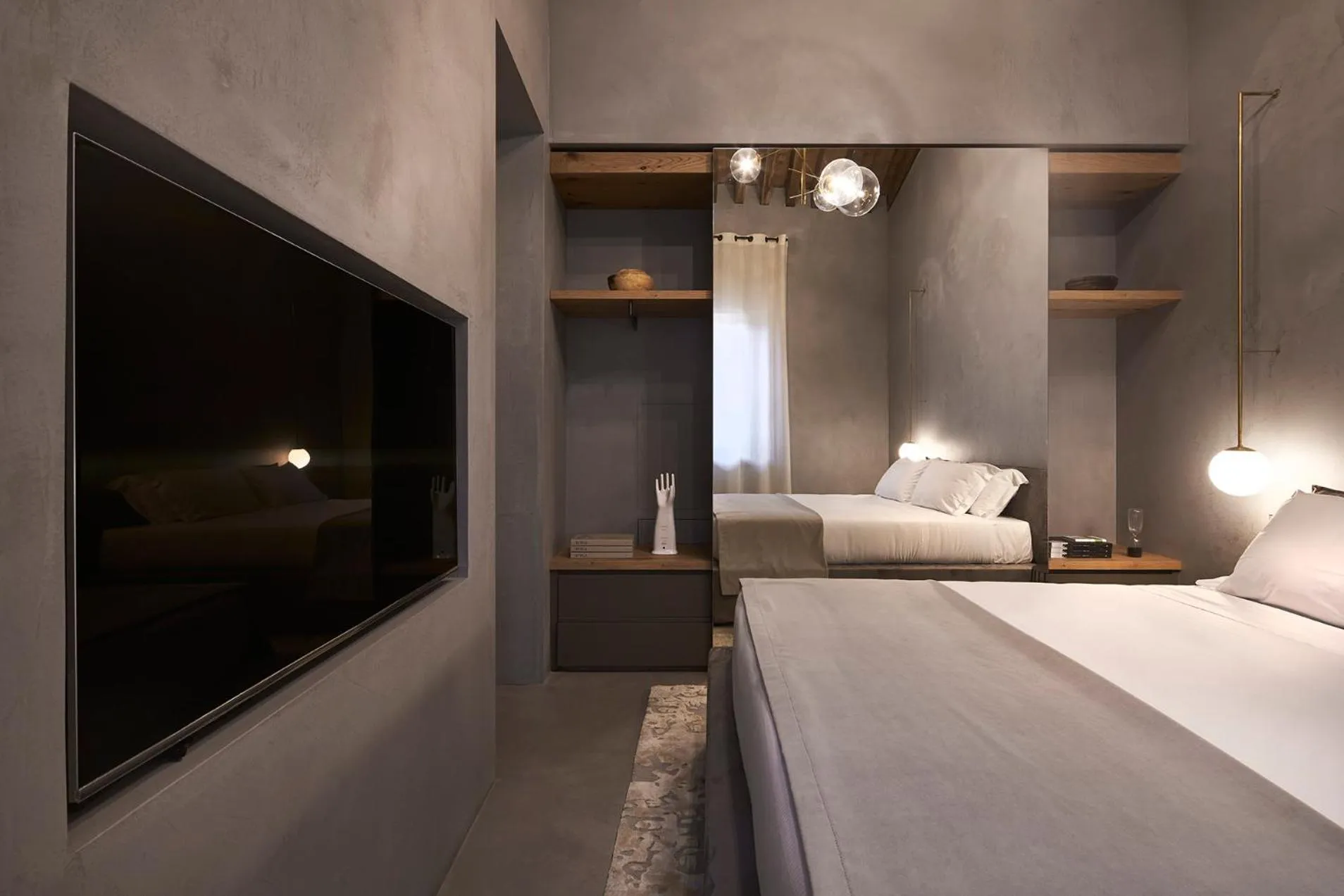 Bed in Fornace Suite