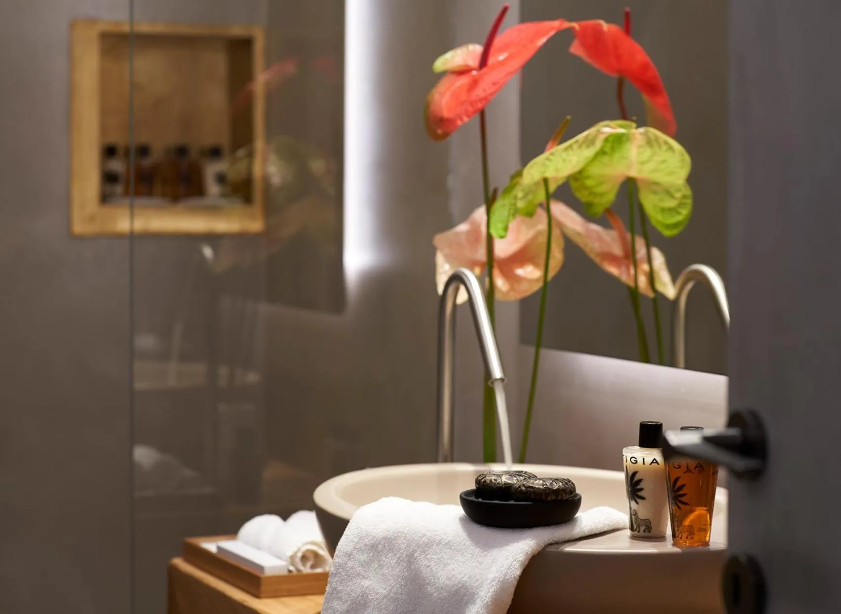 Bathroom in Fornace Suite