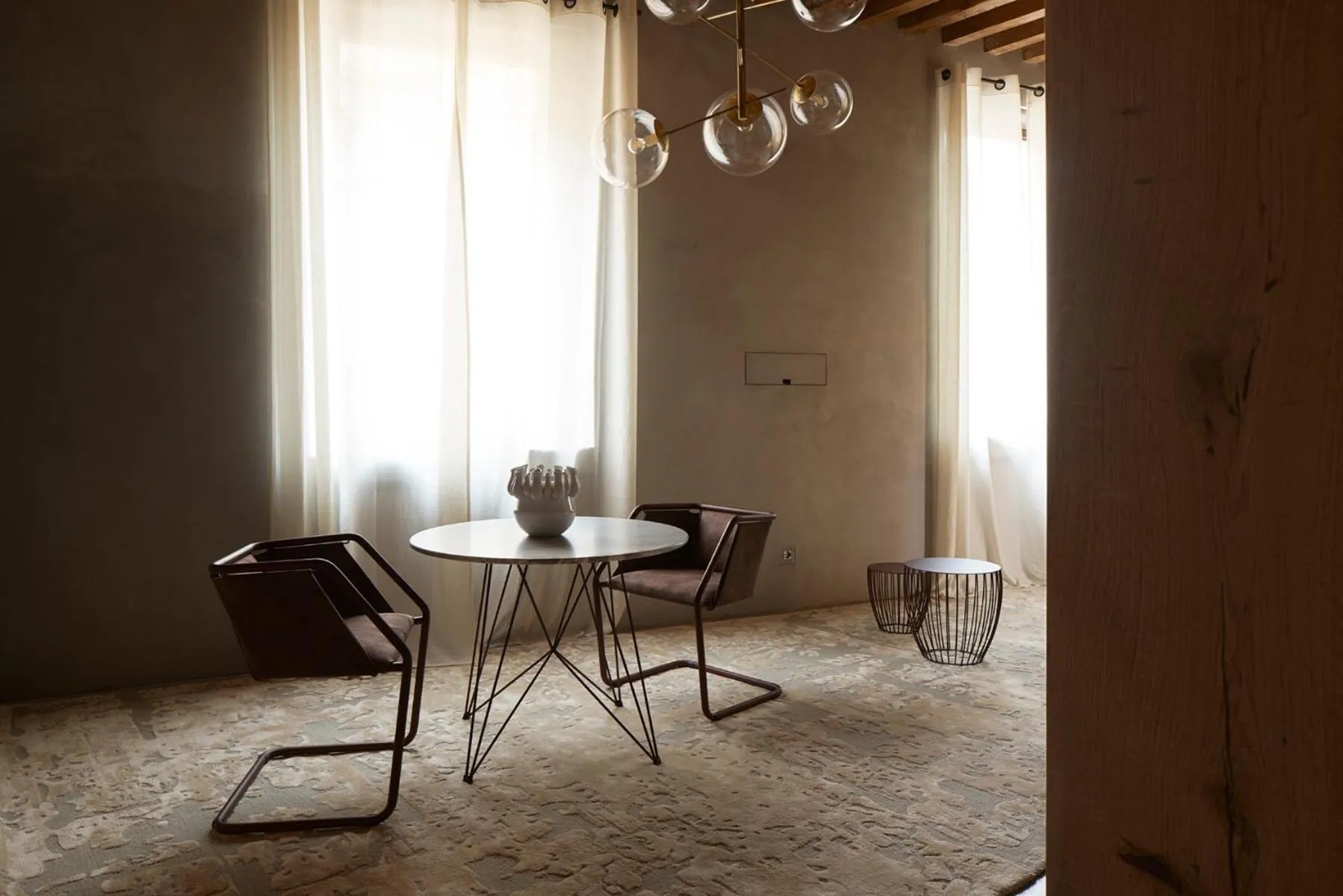 Living room in Fornace Suite