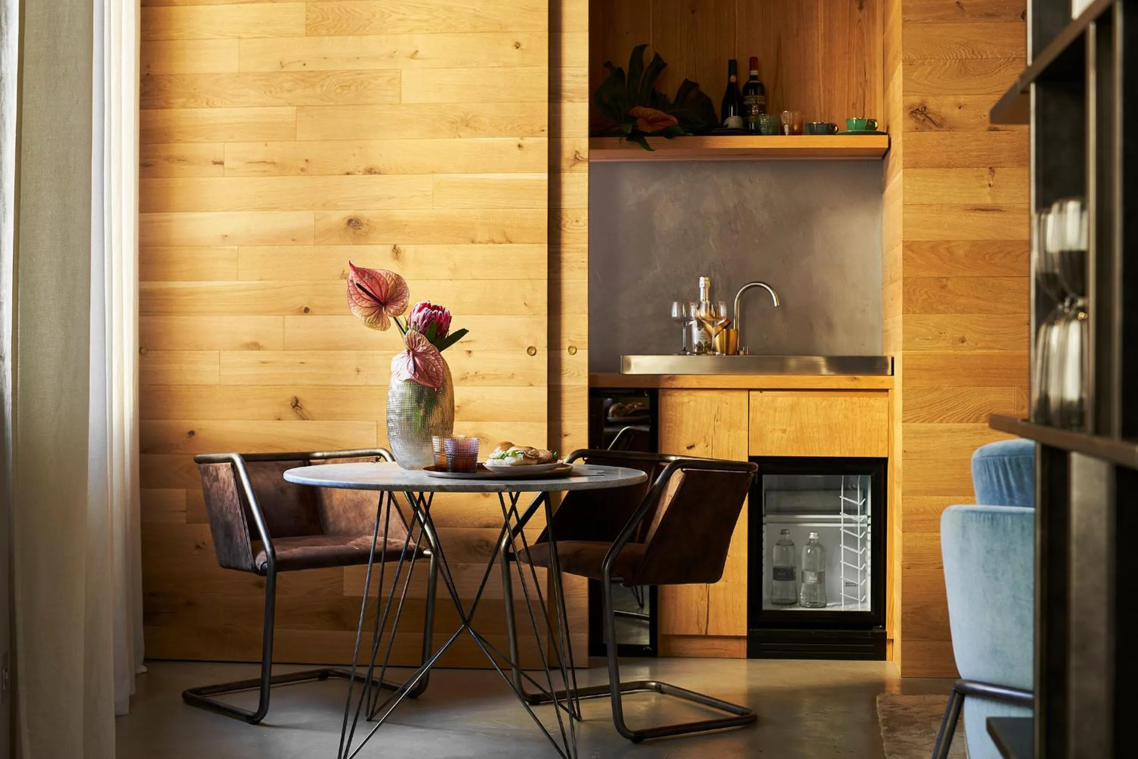 Living room in Fornace Suite