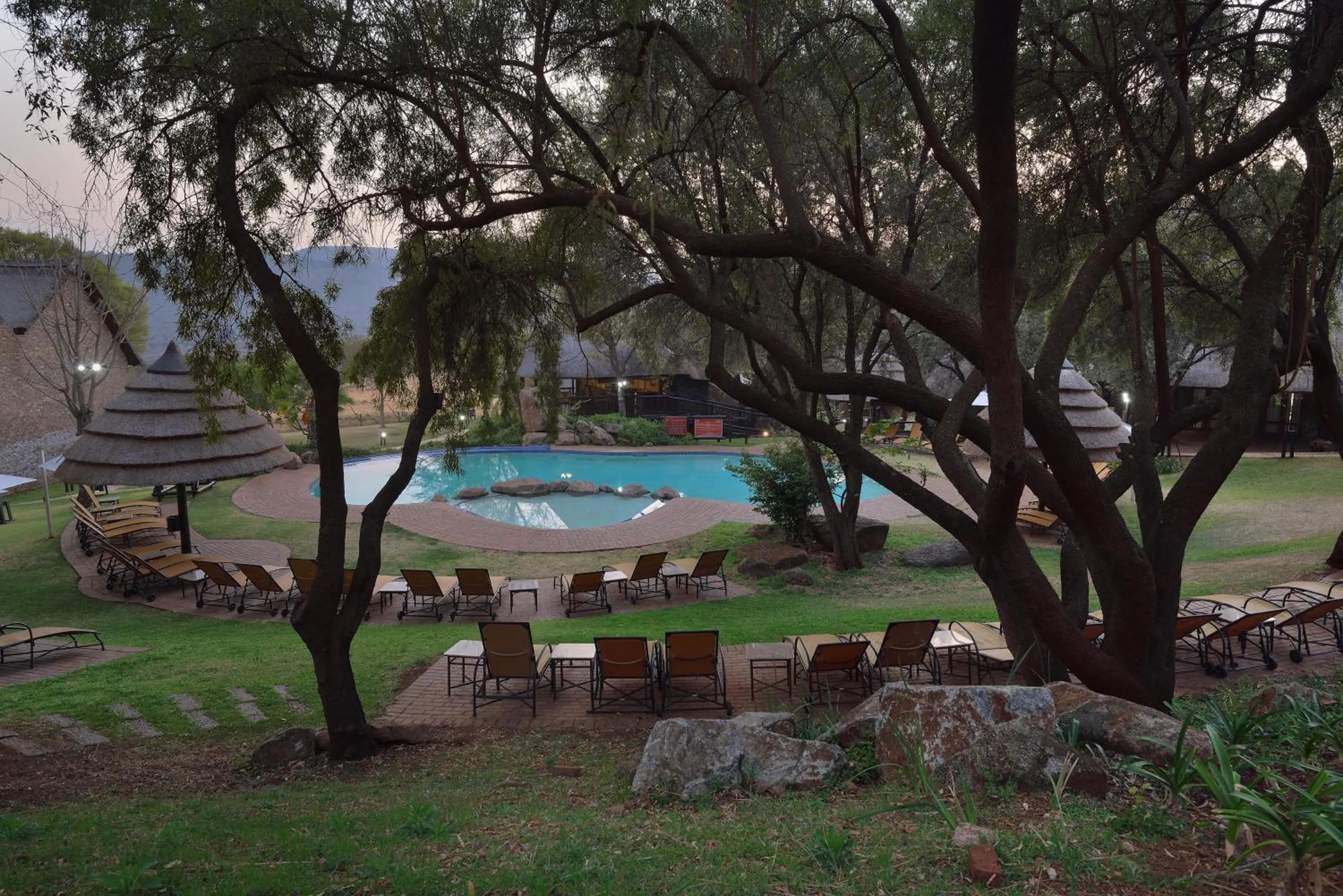 Swimming pool in Bakubung Bush Lodge