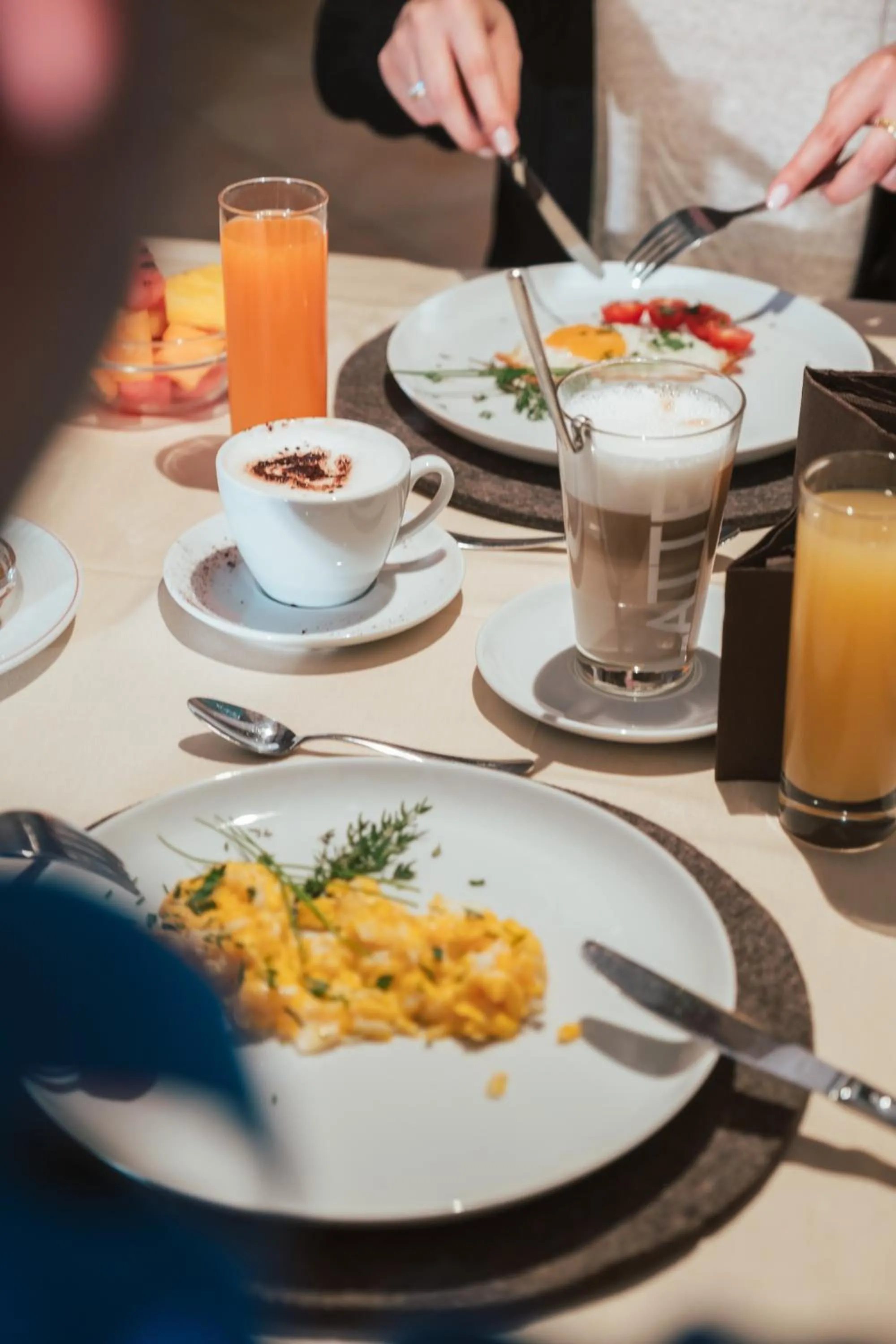 Breakfast in Hotel Kristall