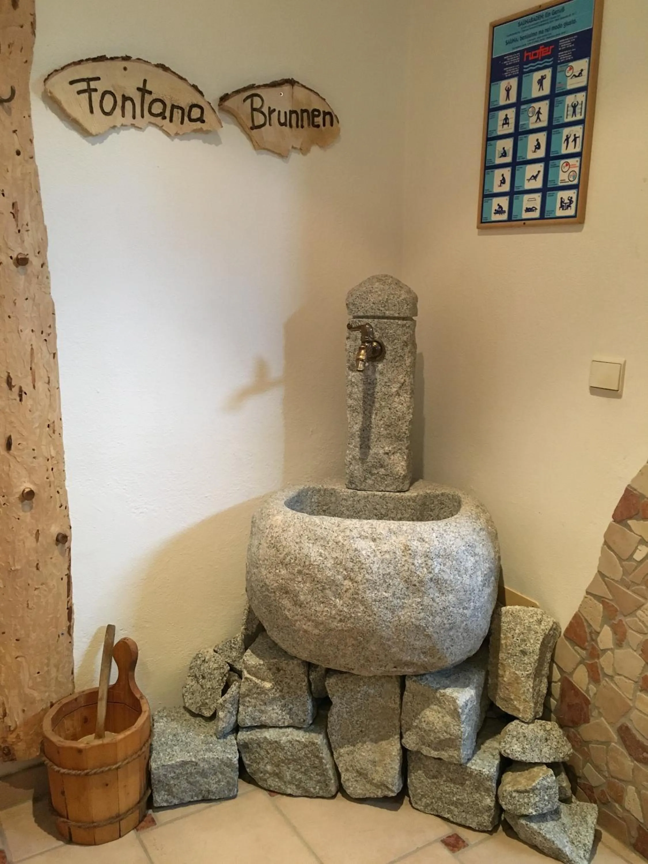 Sauna in Hotel Kristall