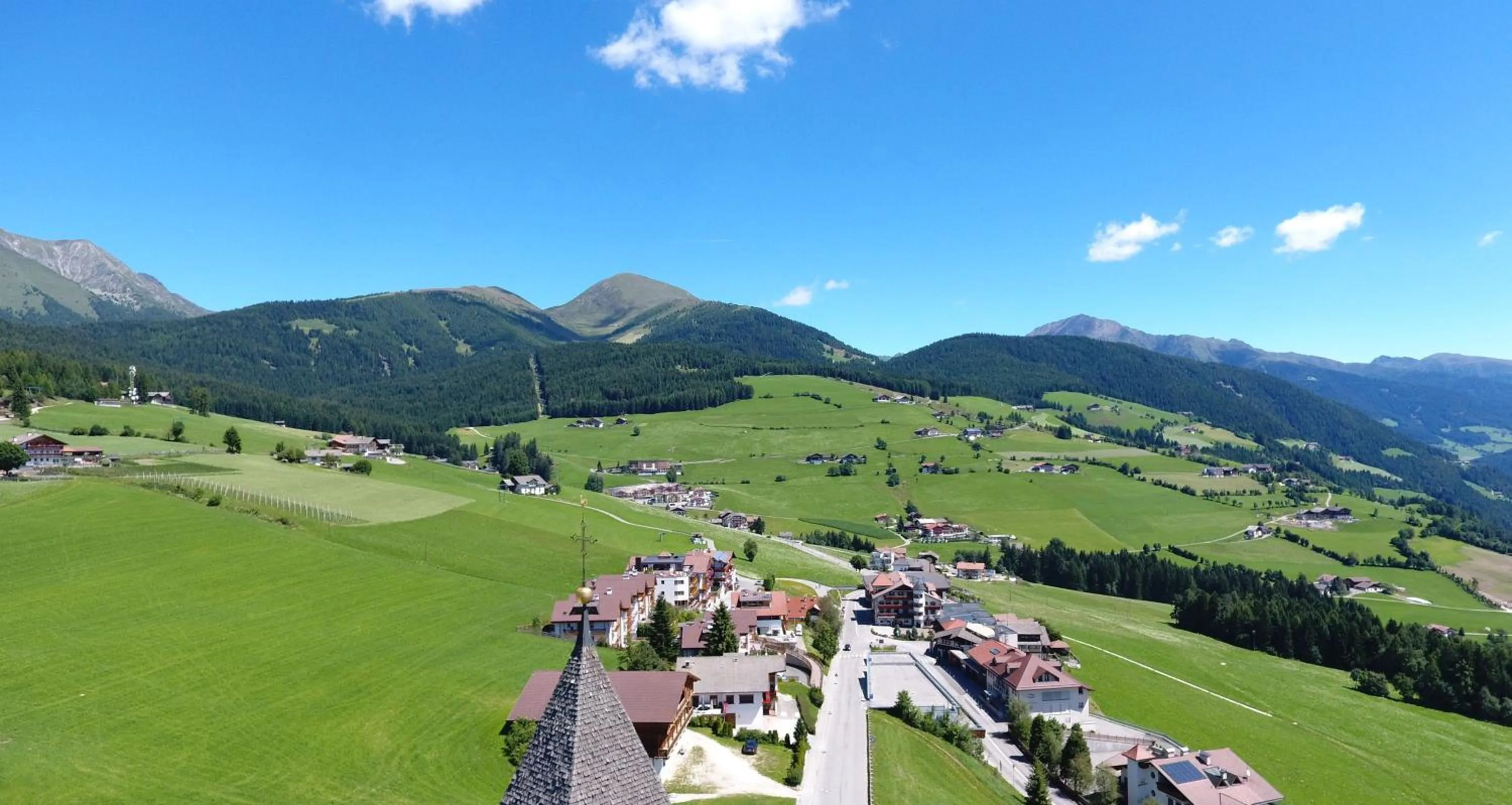 Bird's eye view in Hotel Kristall