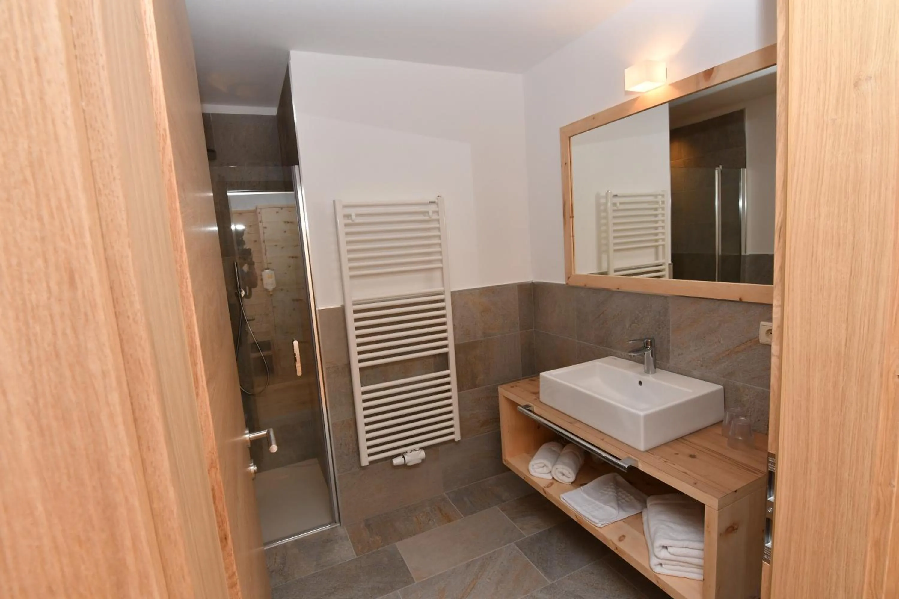 Bed in Hotel Kristall