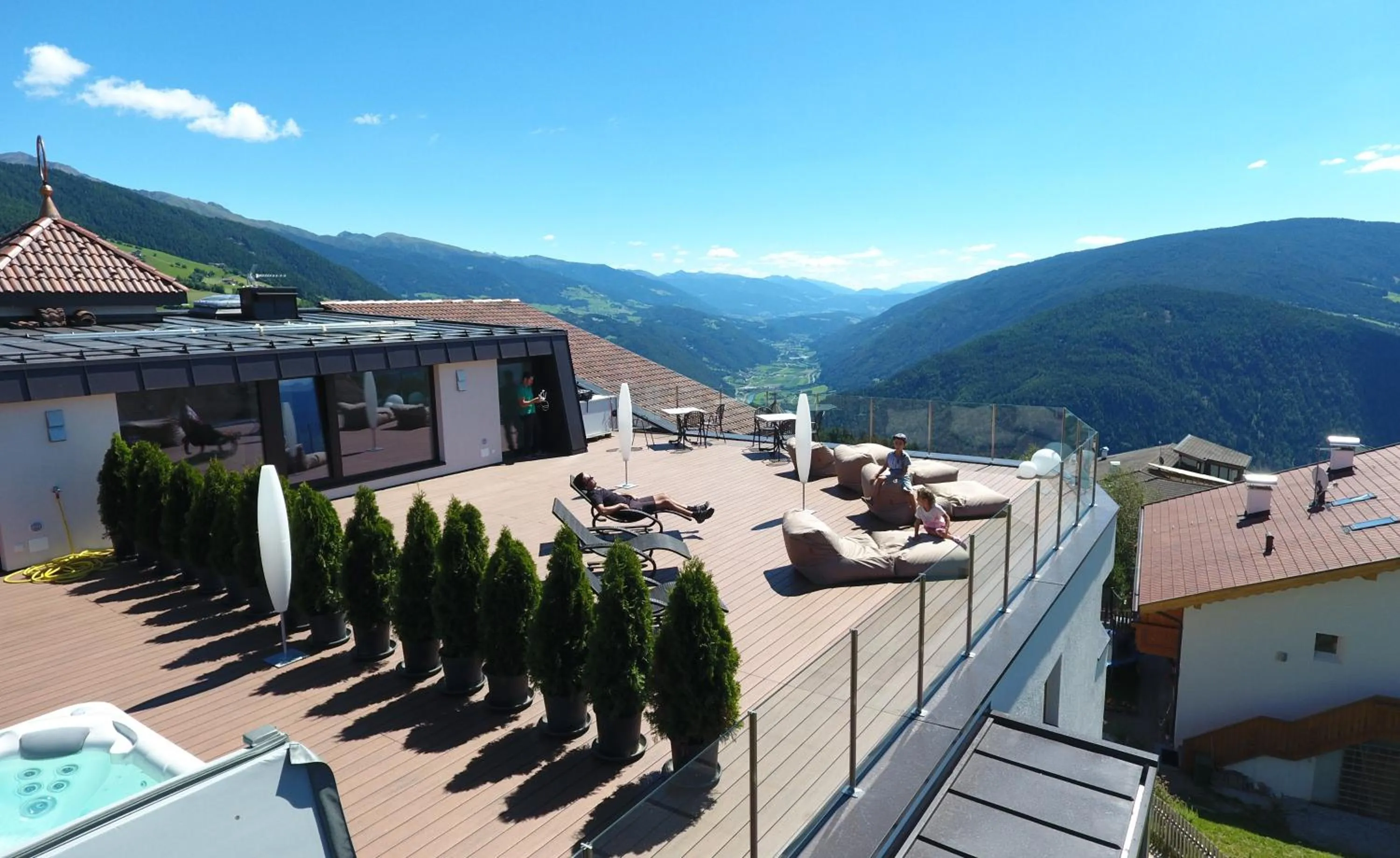 Mountain view in Hotel Kristall