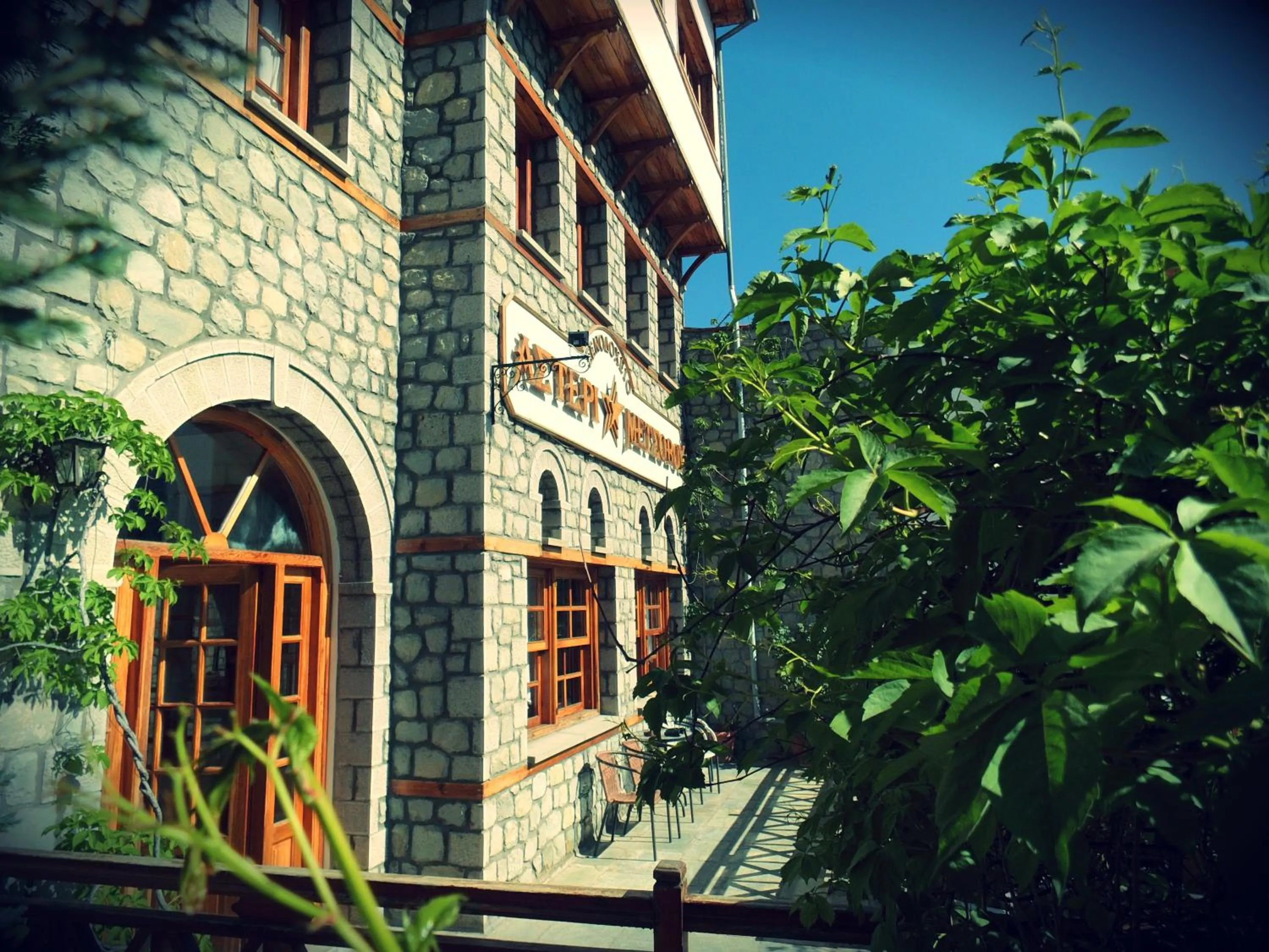 Facade/entrance in Asteri Metsovou