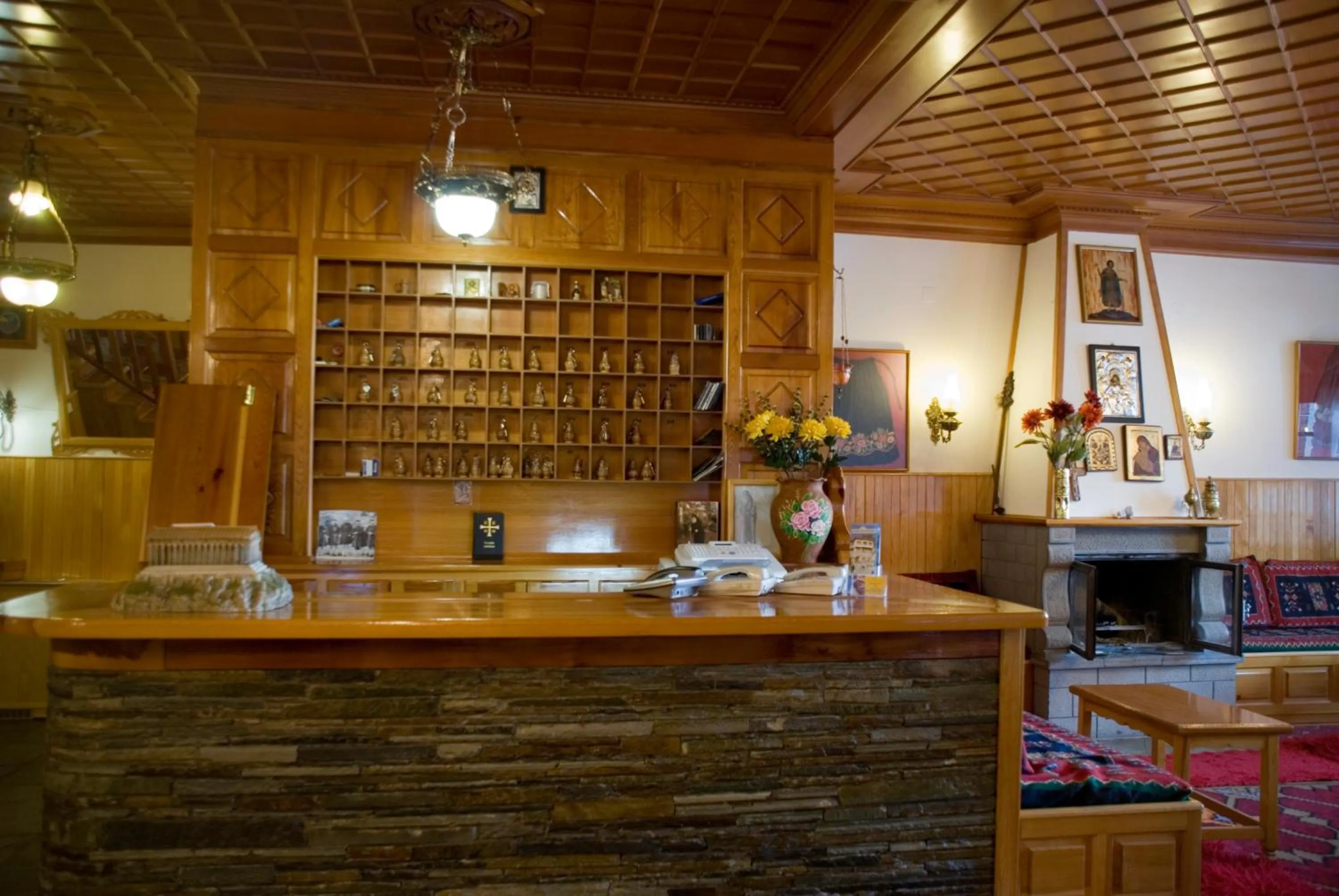 Lobby or reception in Asteri Metsovou