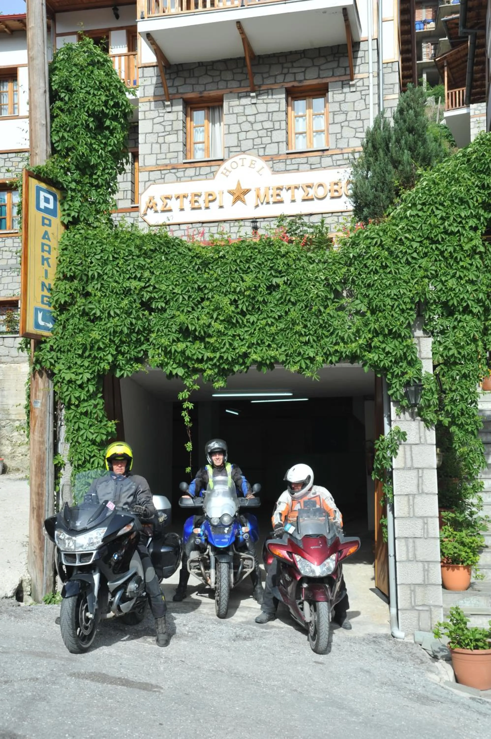 Facade/entrance in Asteri Metsovou