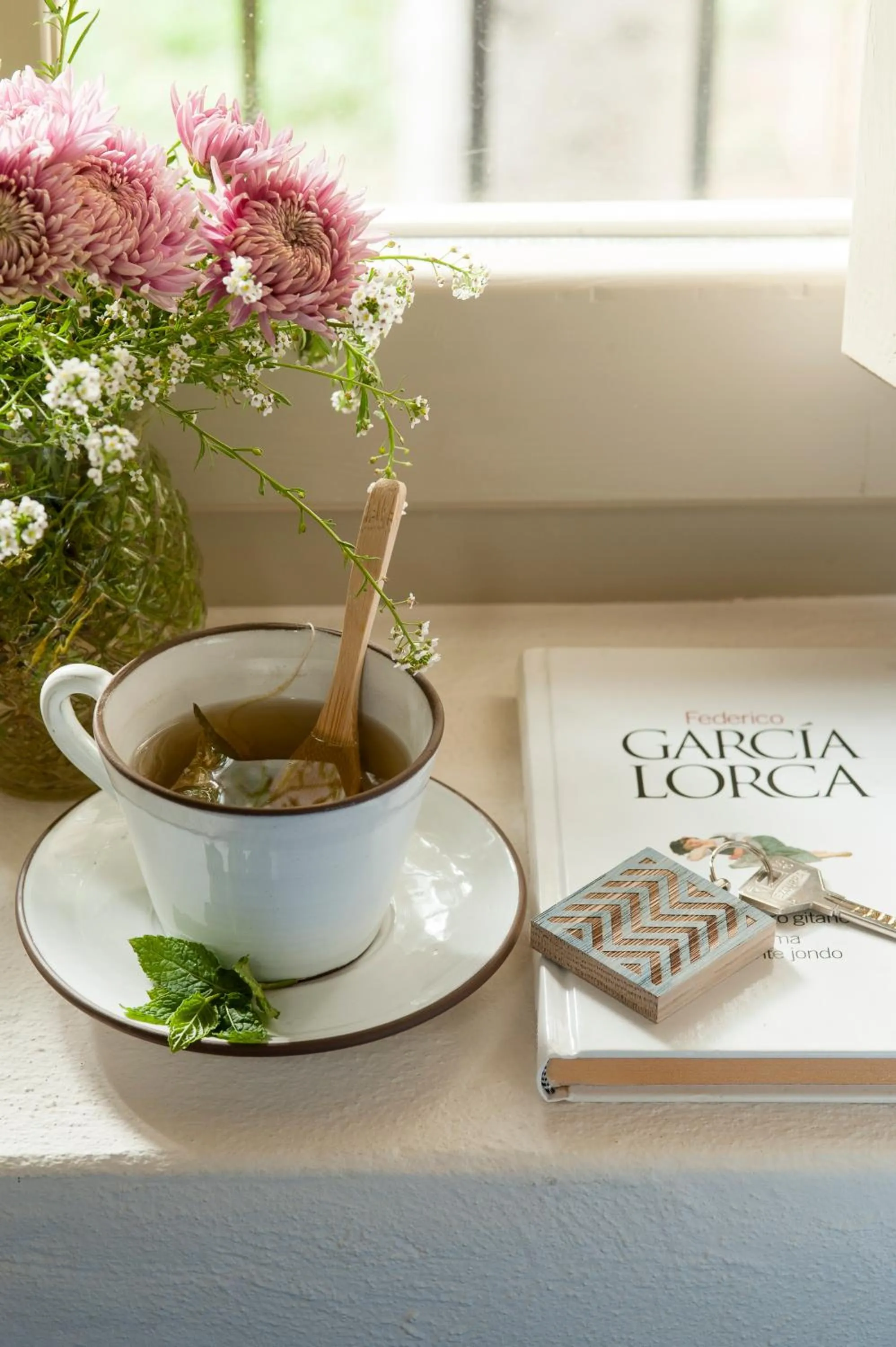 Decorative detail in Arkhé Hotel Boutique Pals