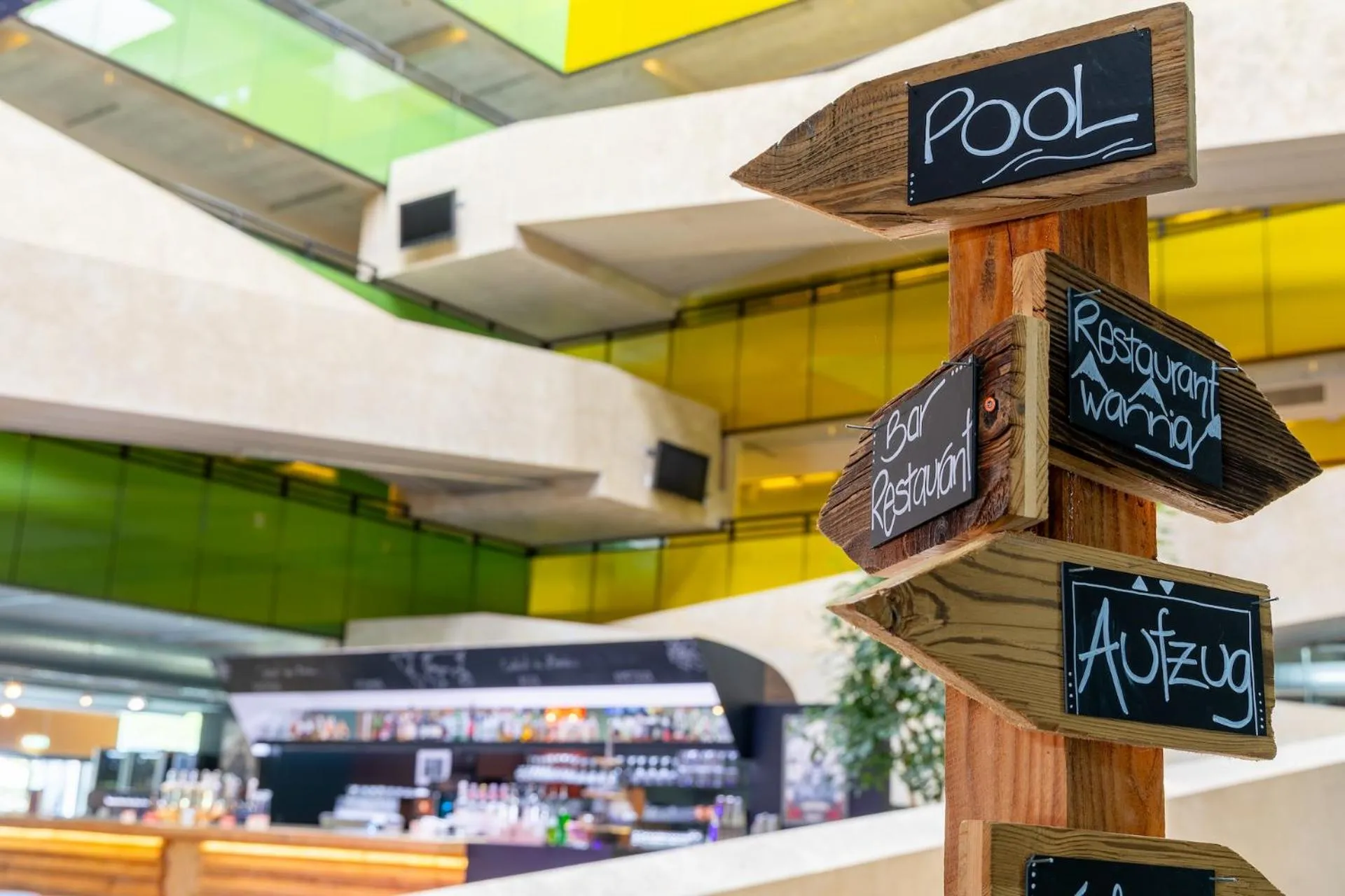 Lobby or reception in DORMERO BeHo Zugspitze