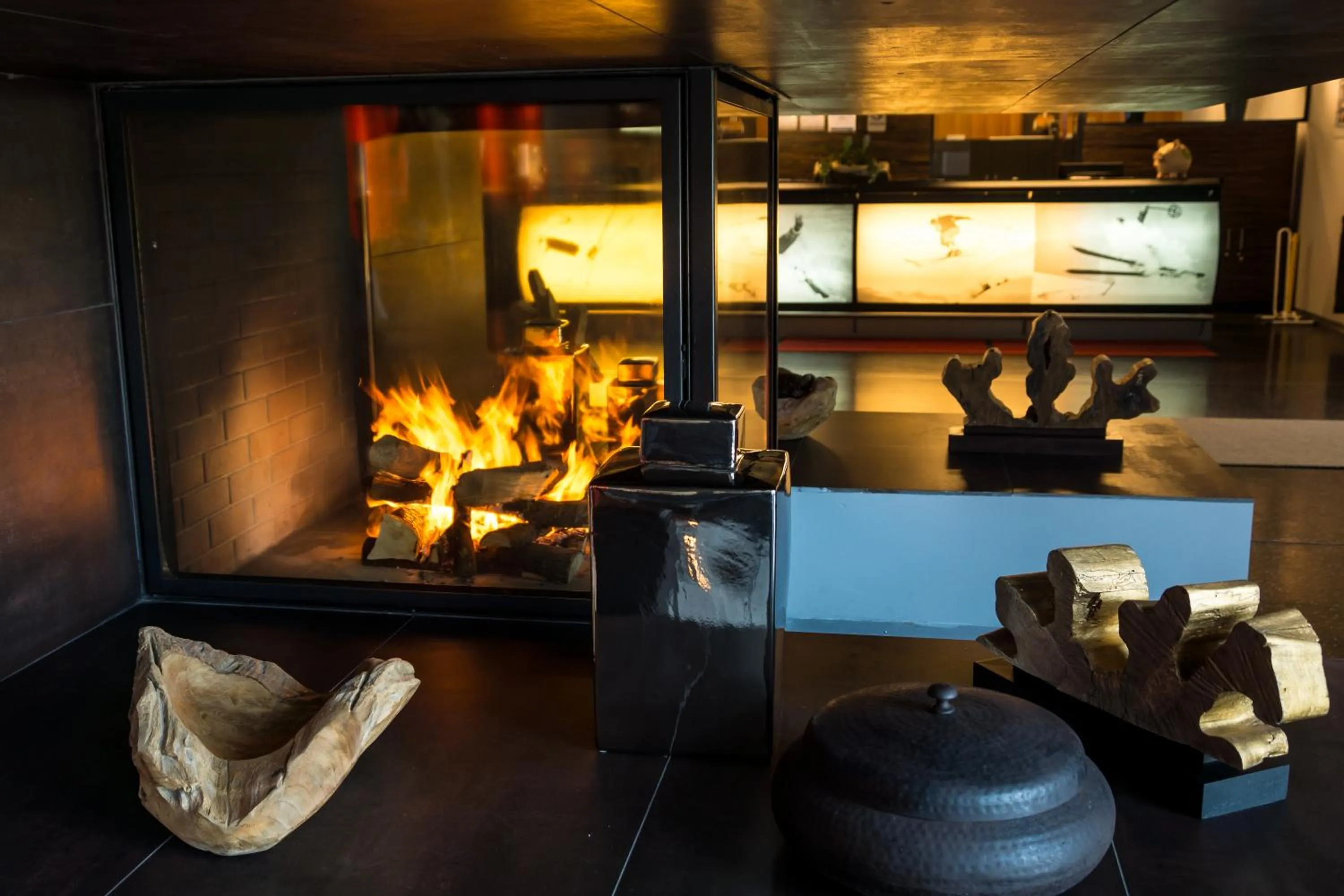 Lobby or reception in DORMERO BeHo Zugspitze