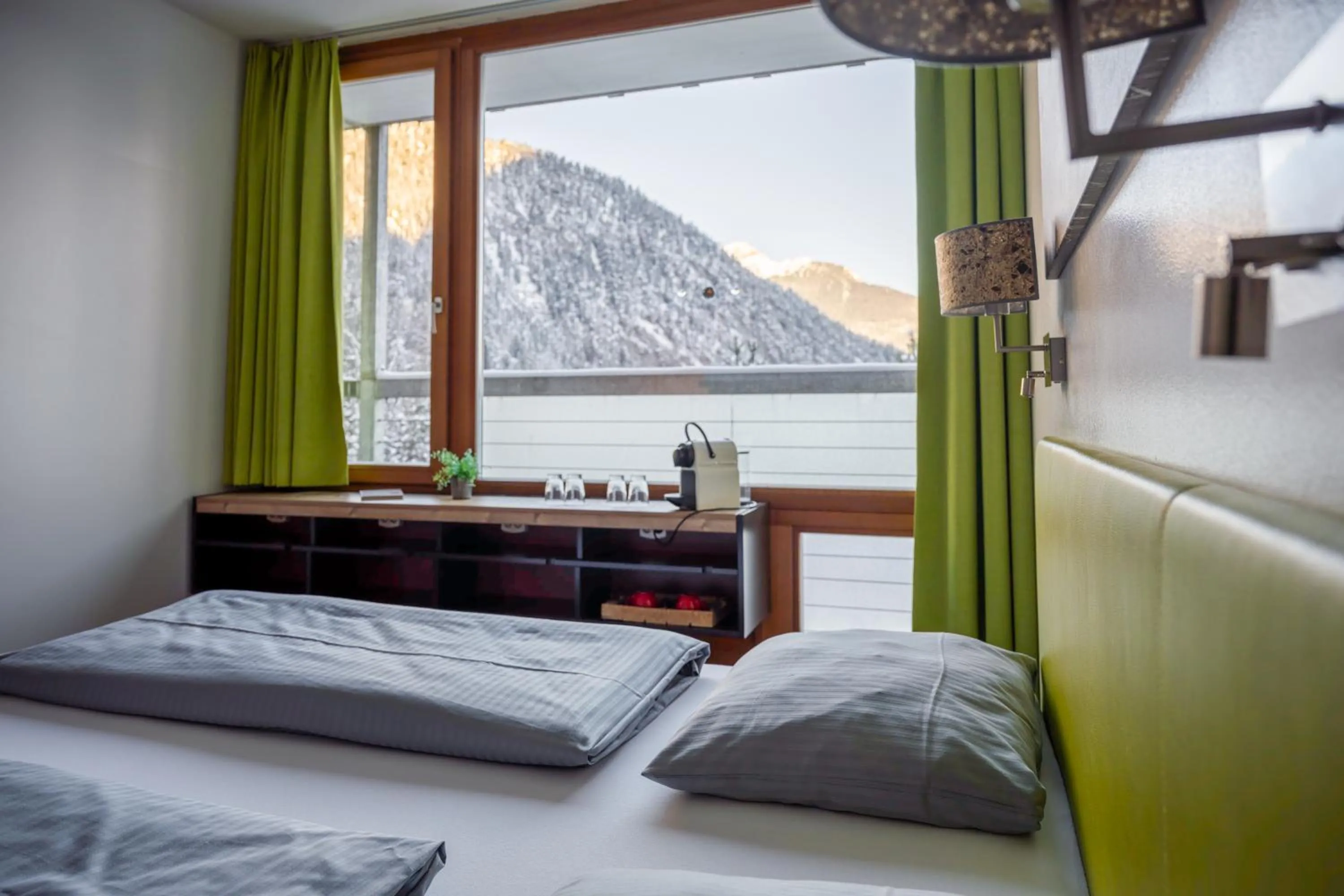 Bed in DORMERO BeHo Zugspitze