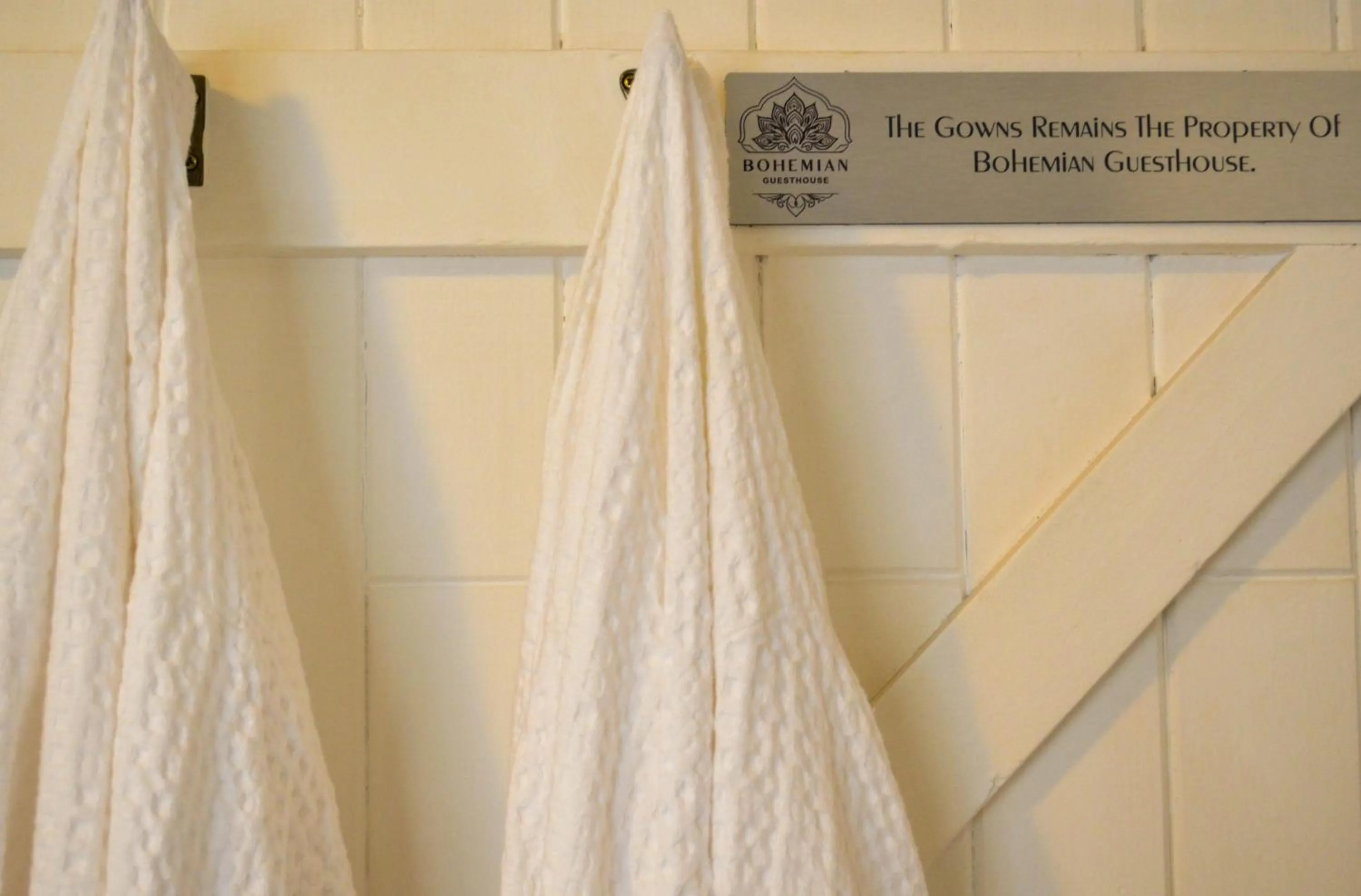 towels in Bohemian Guesthouse - Pretoria