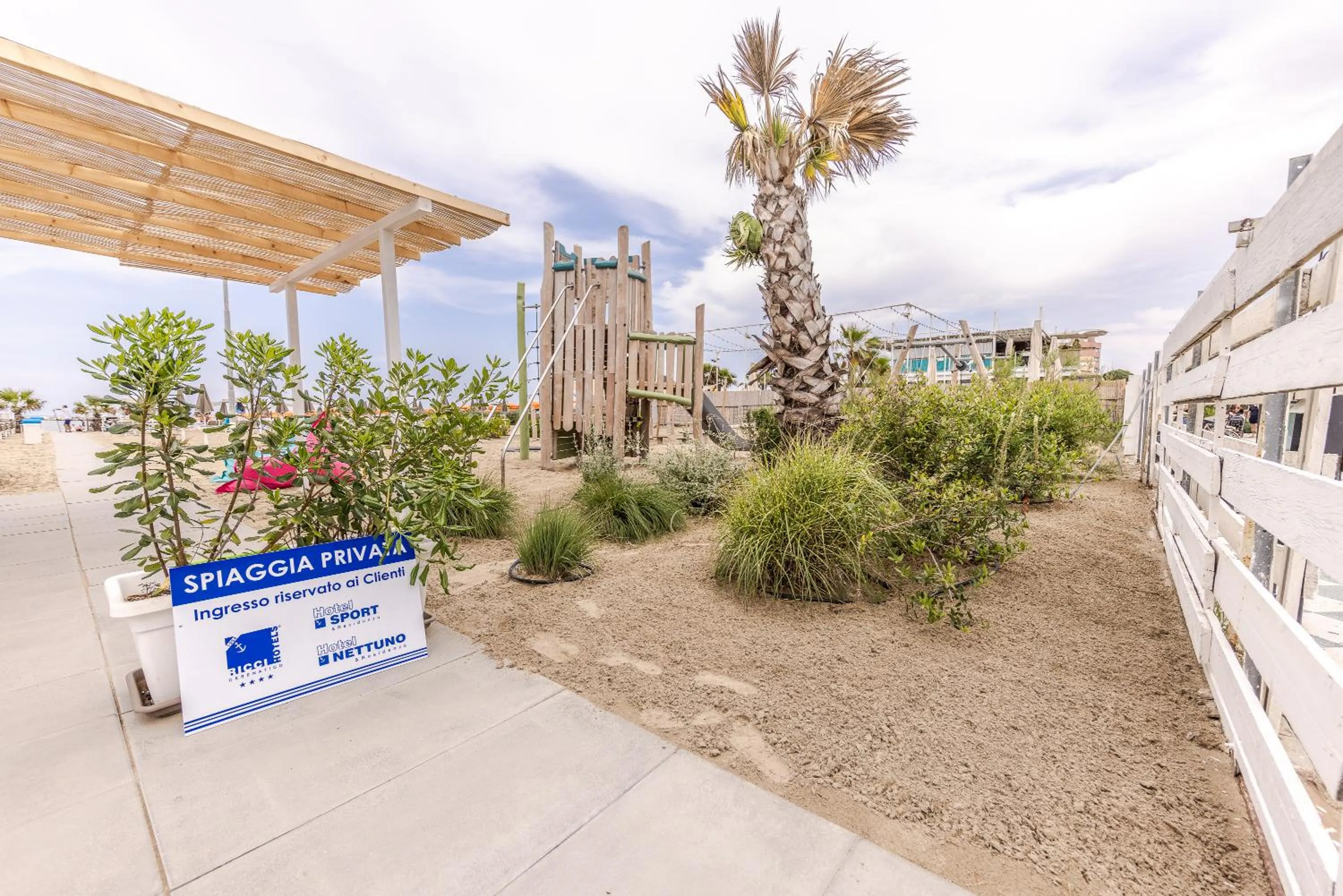 Beach in Hotel Sport & Residenza
