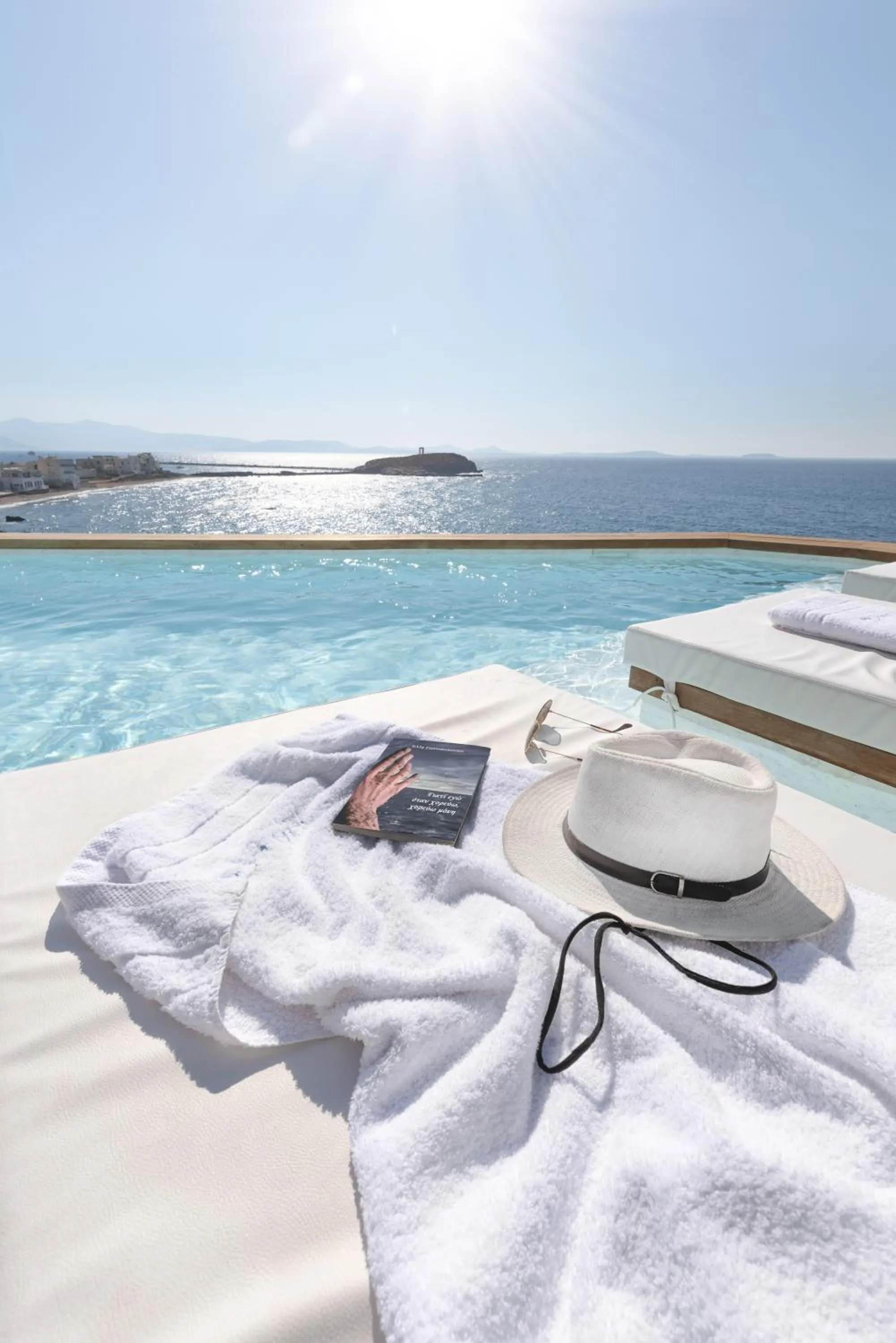 Swimming pool in Iliada Suites