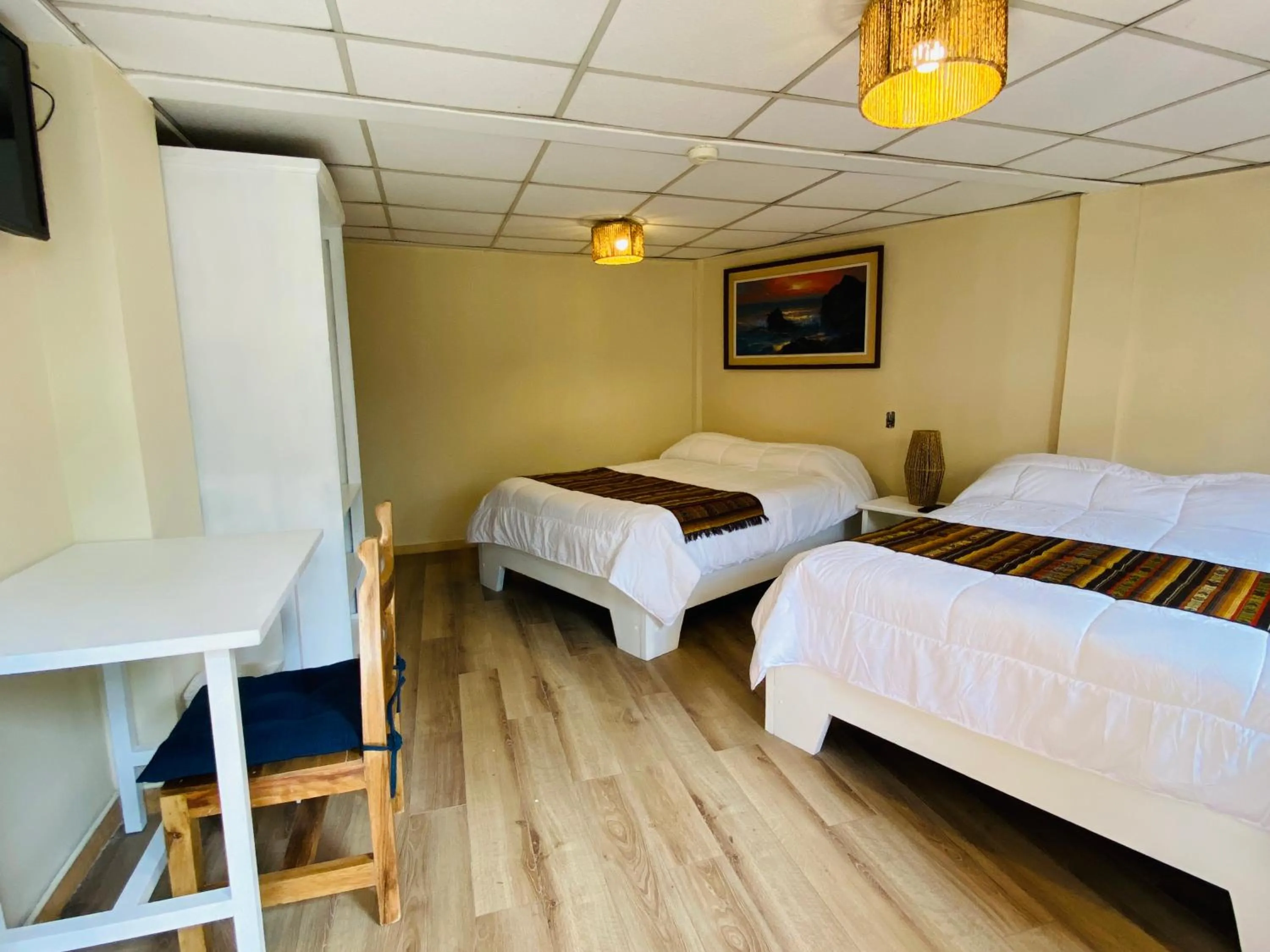 Bed in Hostal Alcala