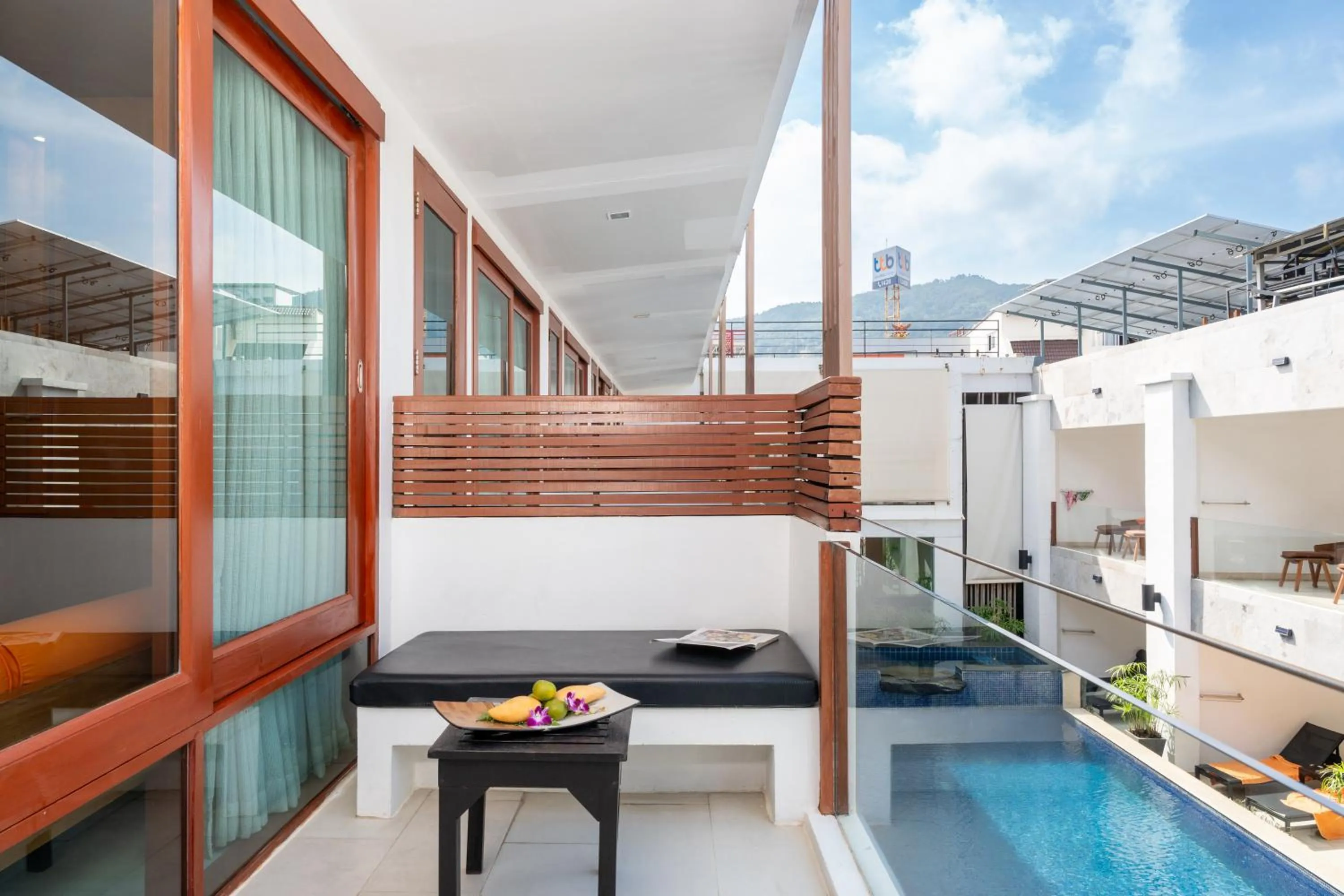 Balcony/Terrace in La Flora Resort Patong