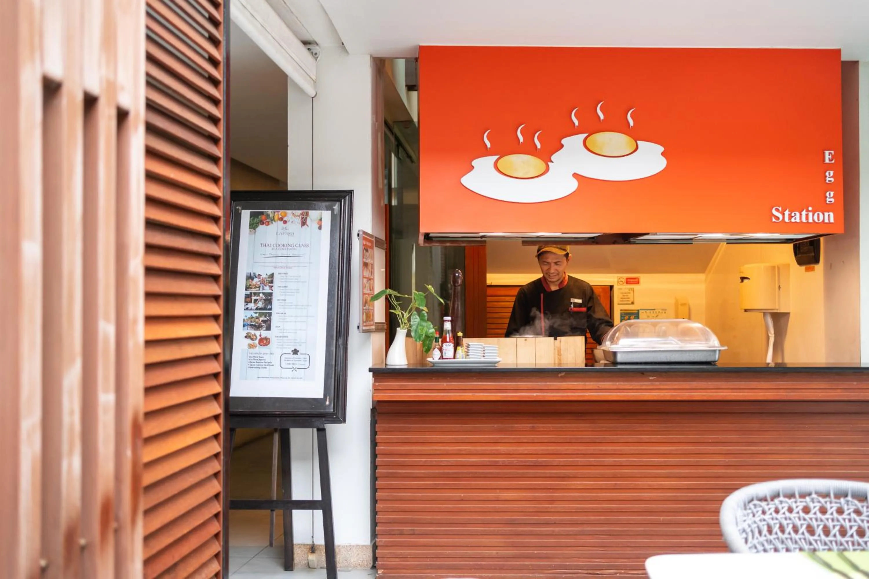 Breakfast in La Flora Resort Patong