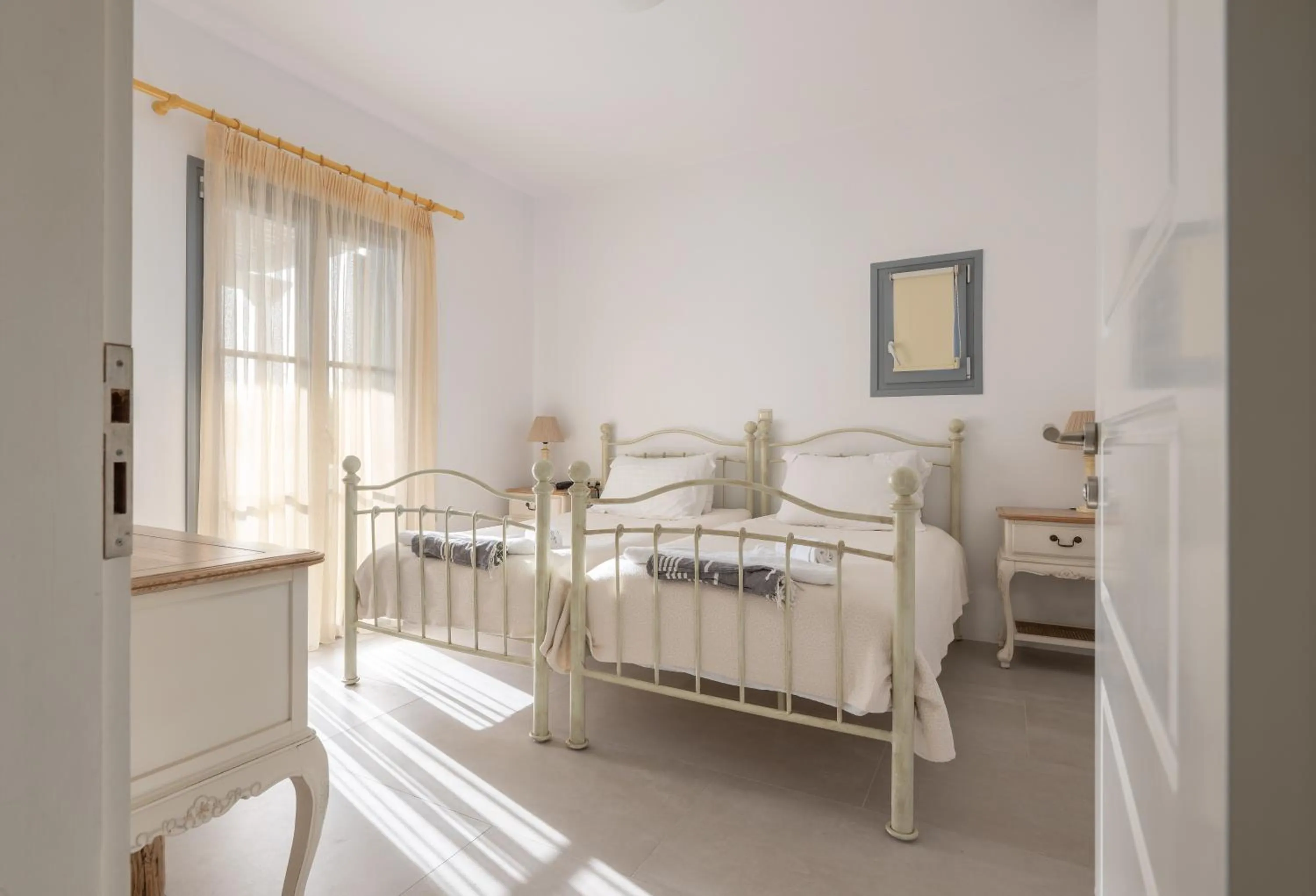 Bedroom, Bed in Iliada Villas