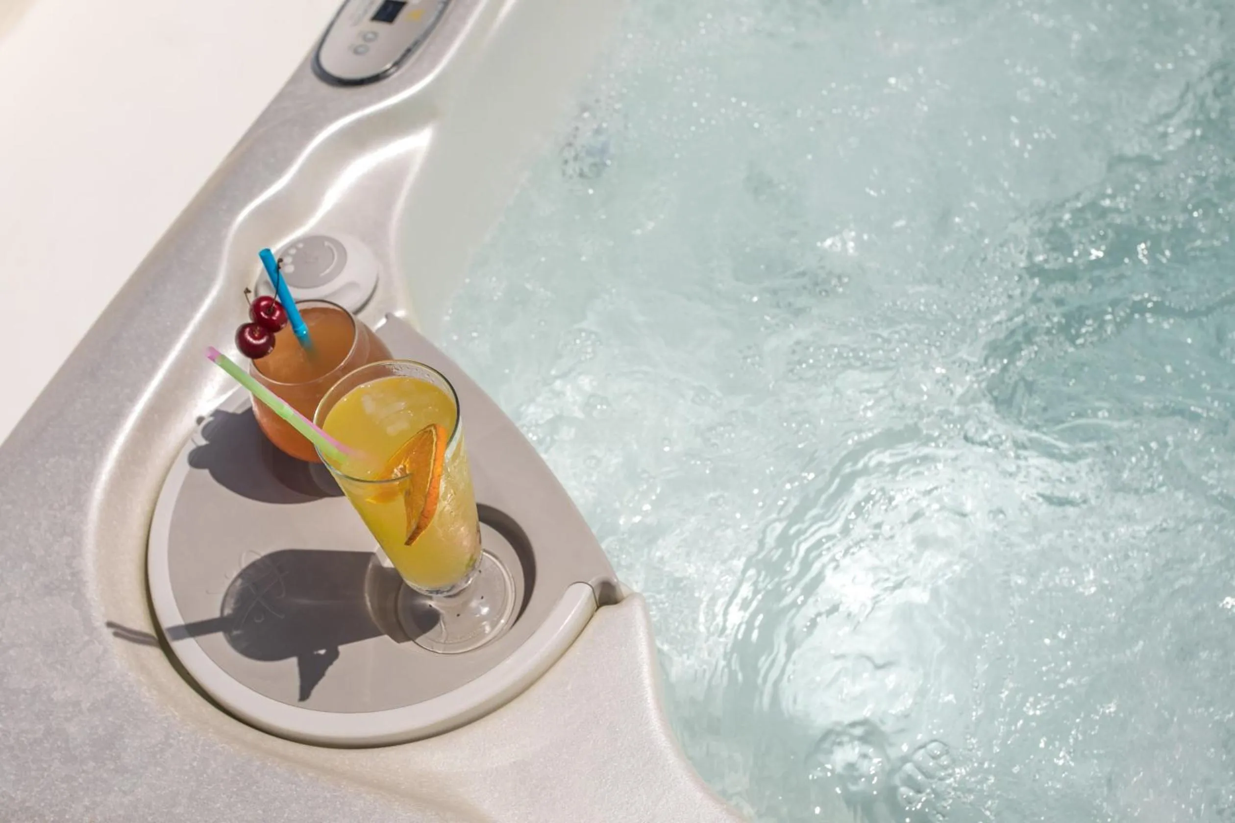 Hot Tub in Iliada Villas