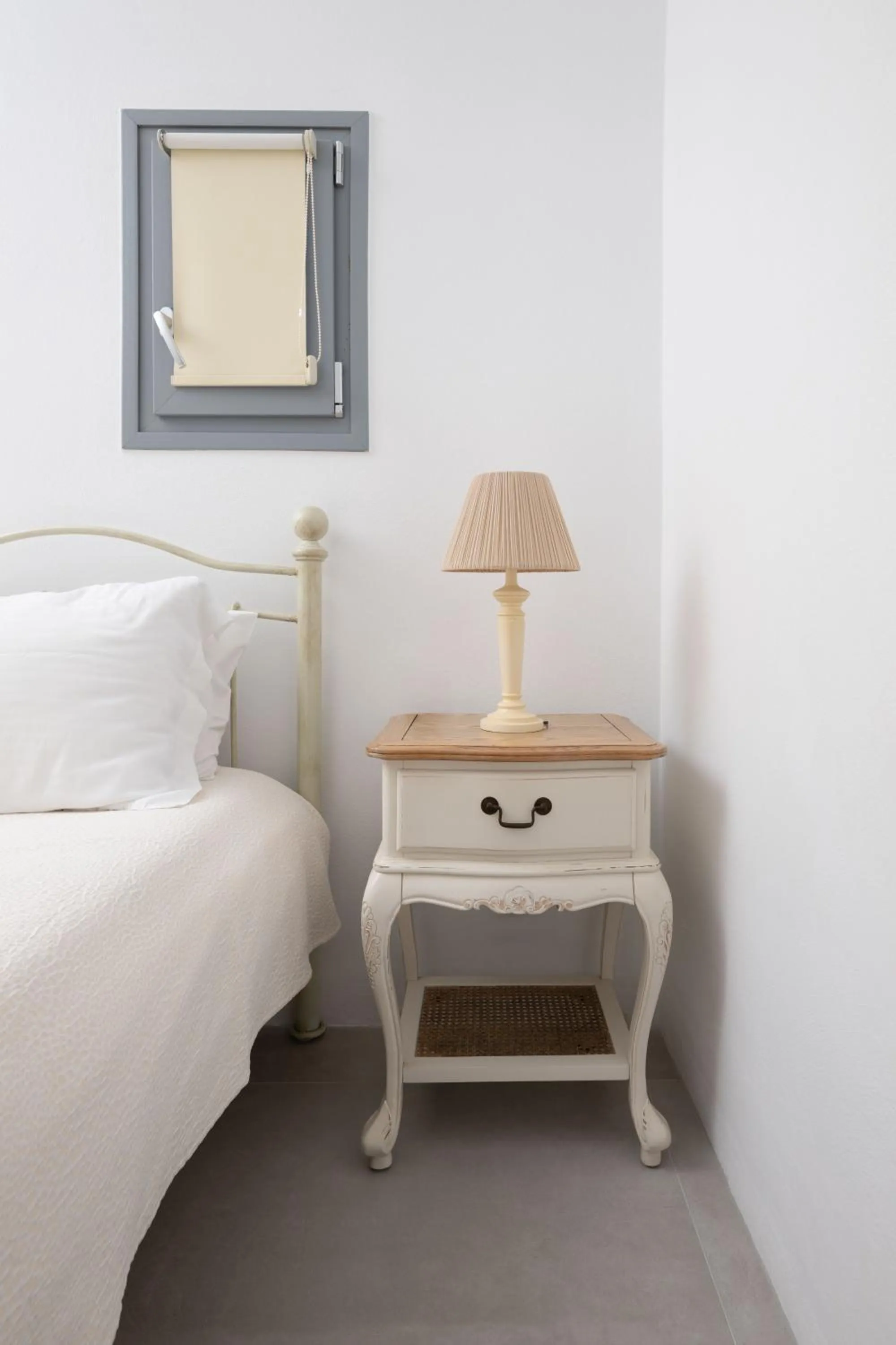 Bed in Iliada Villas