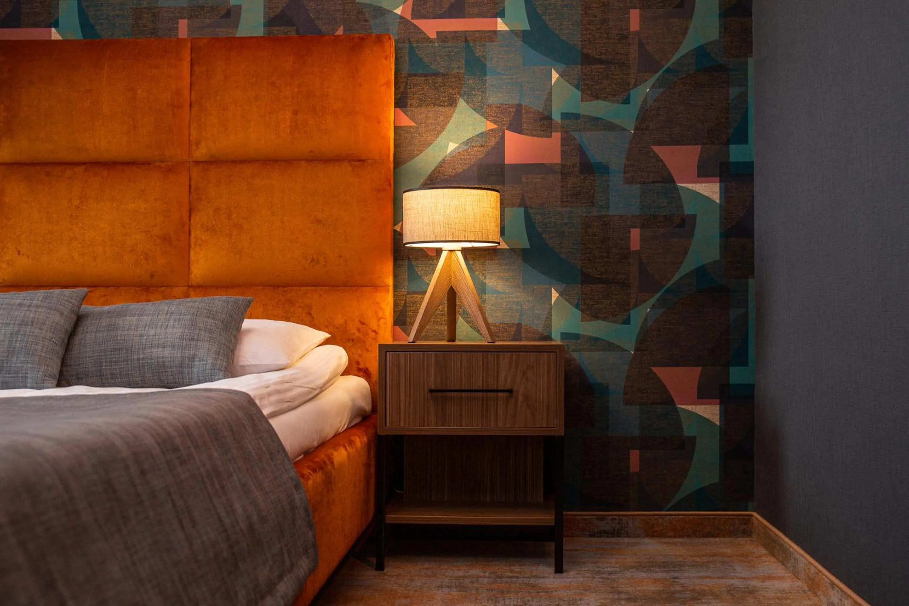 Living room, Bed in Hotel Styl 70