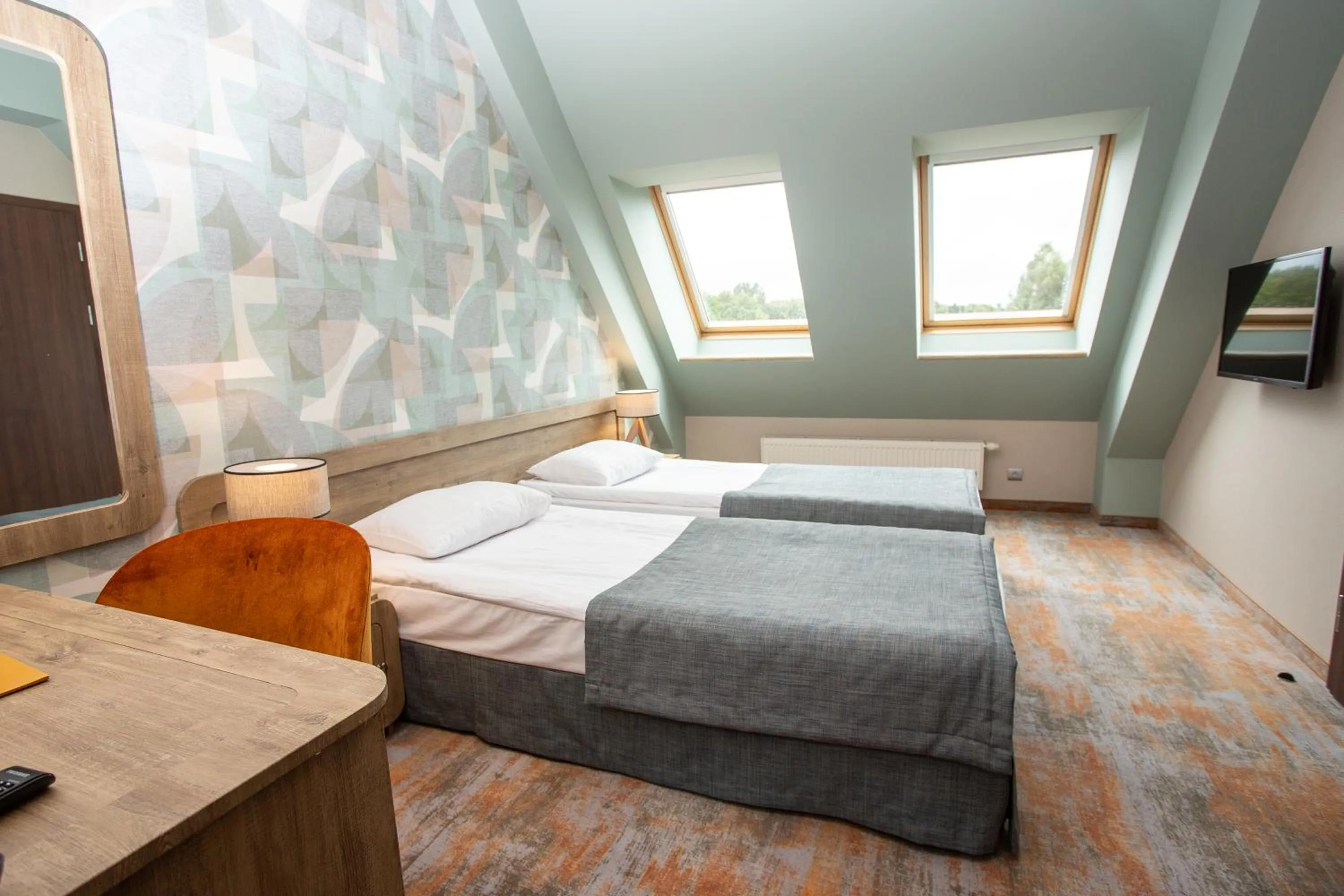 Bed in Hotel Styl 70