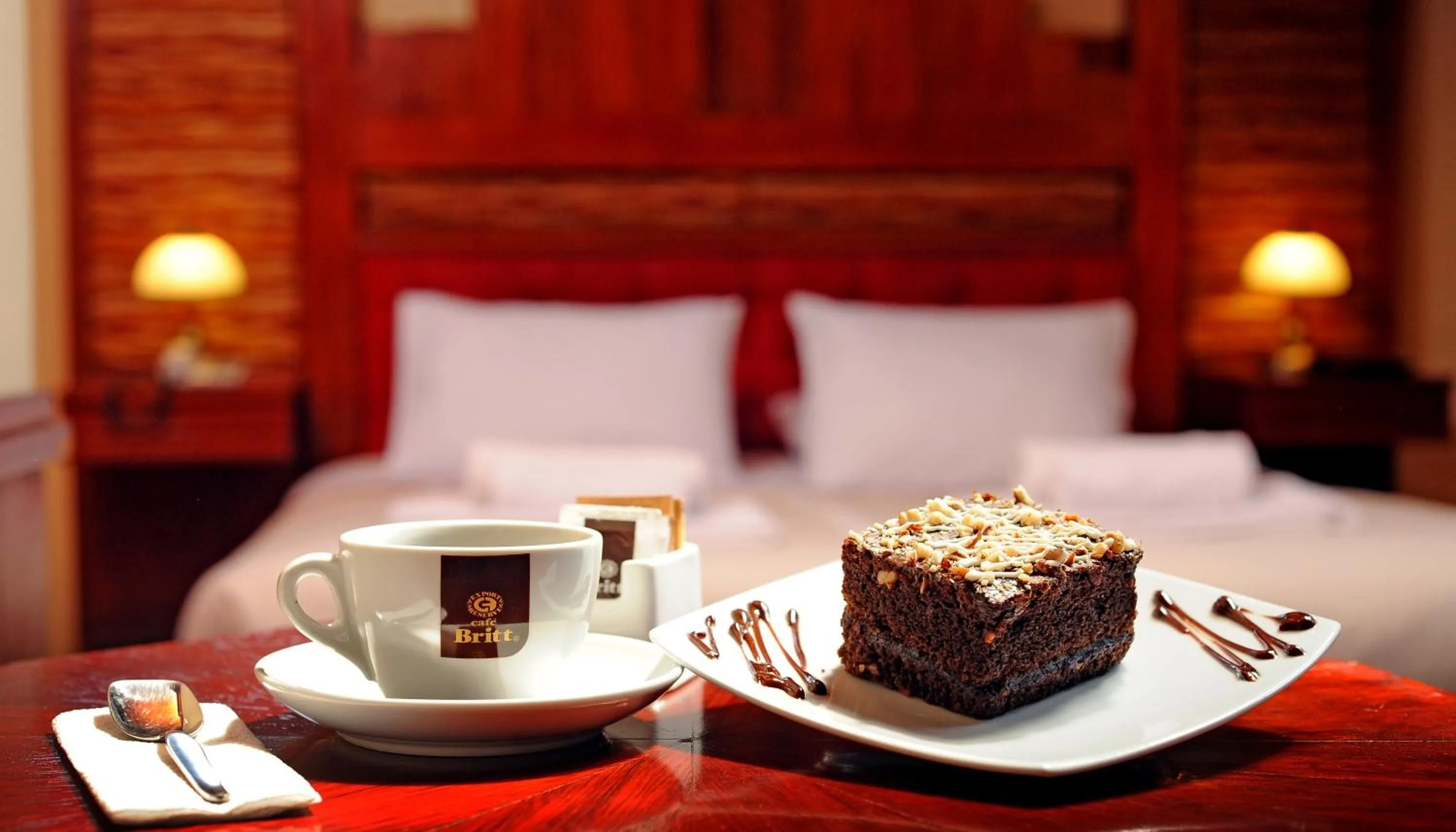 Bed in Hotel Waynapicchu