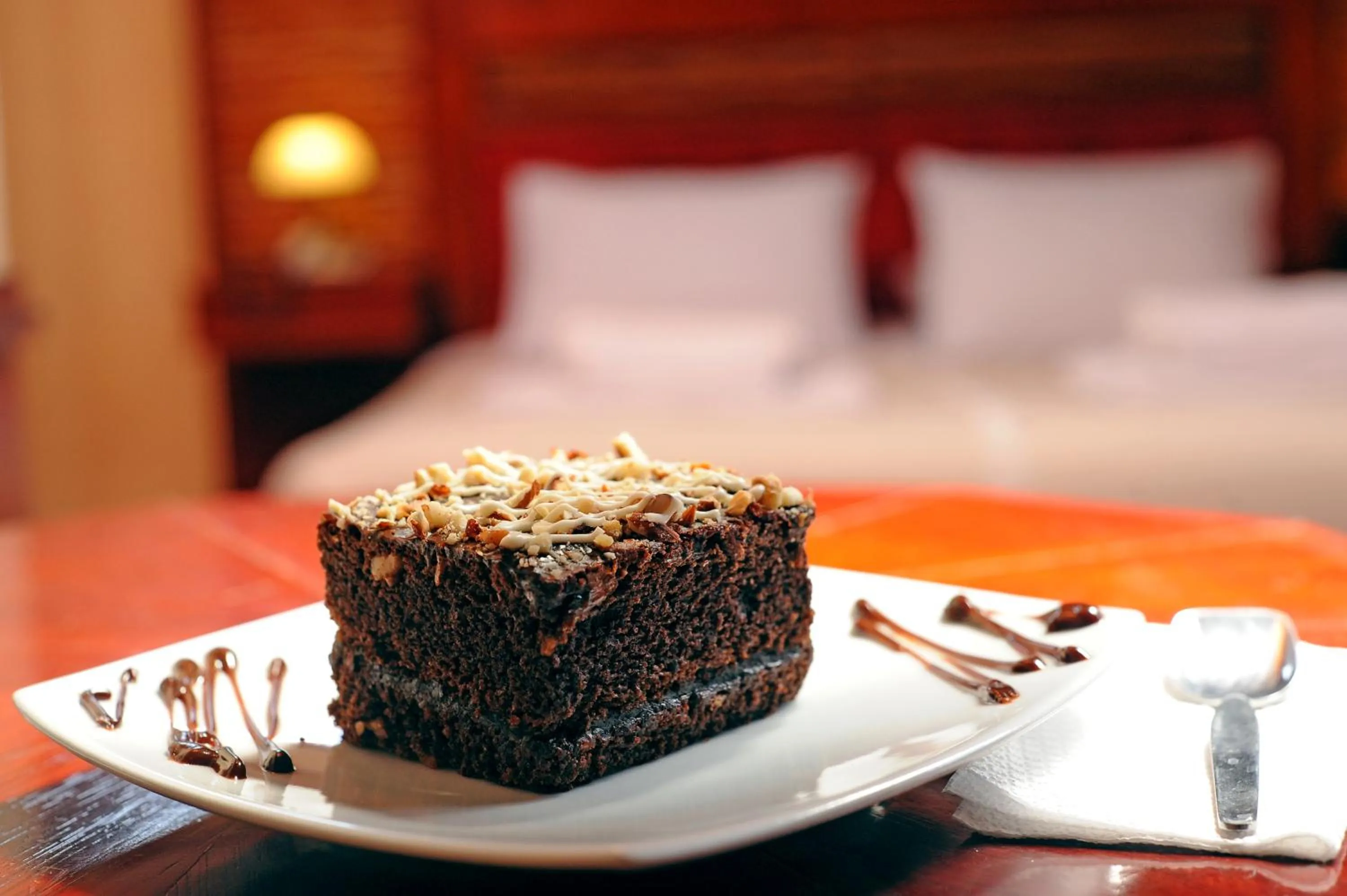 Bed in Hotel Waynapicchu