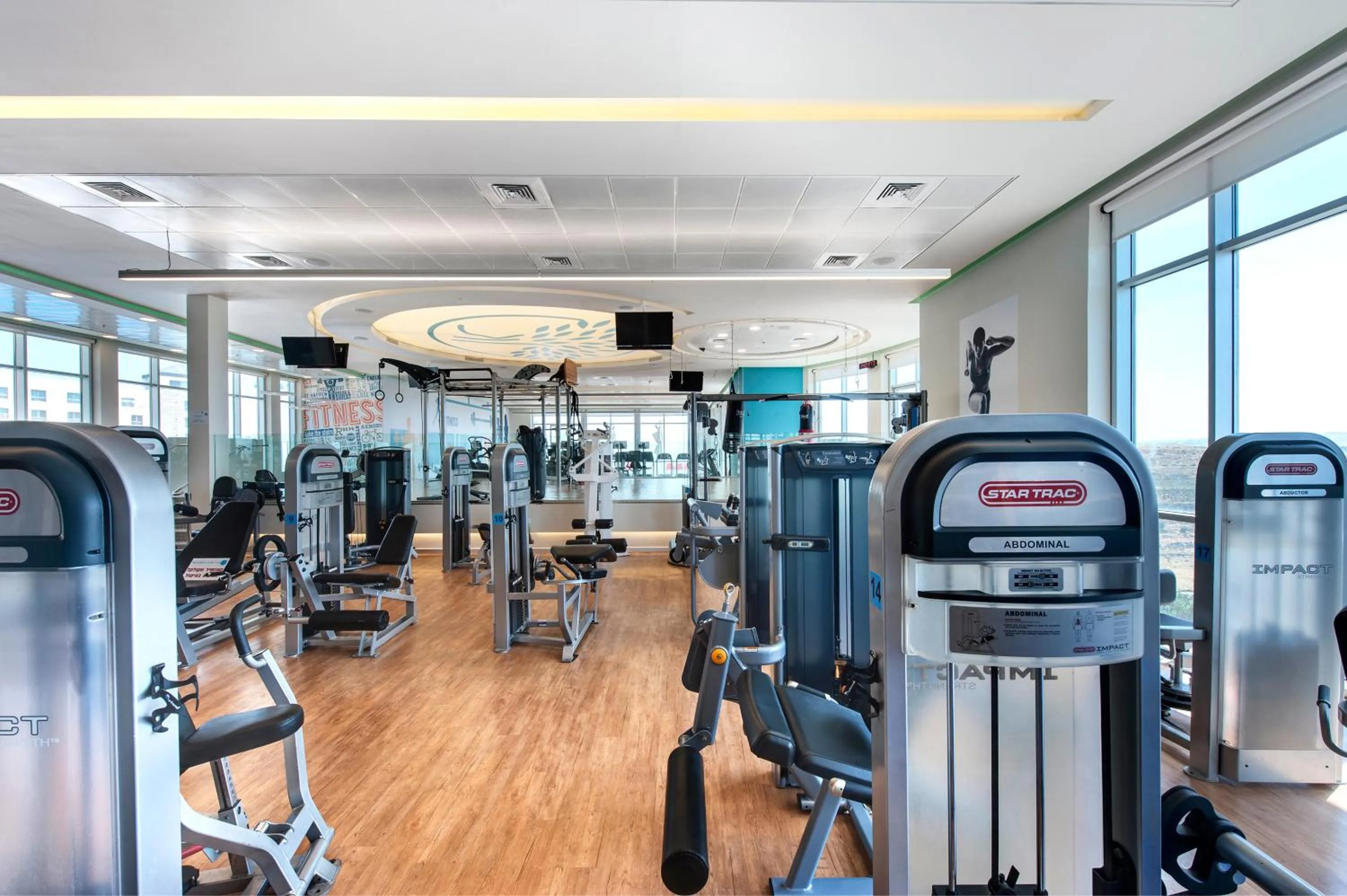 Fitness centre/facilities in Ramat Rachel Resort