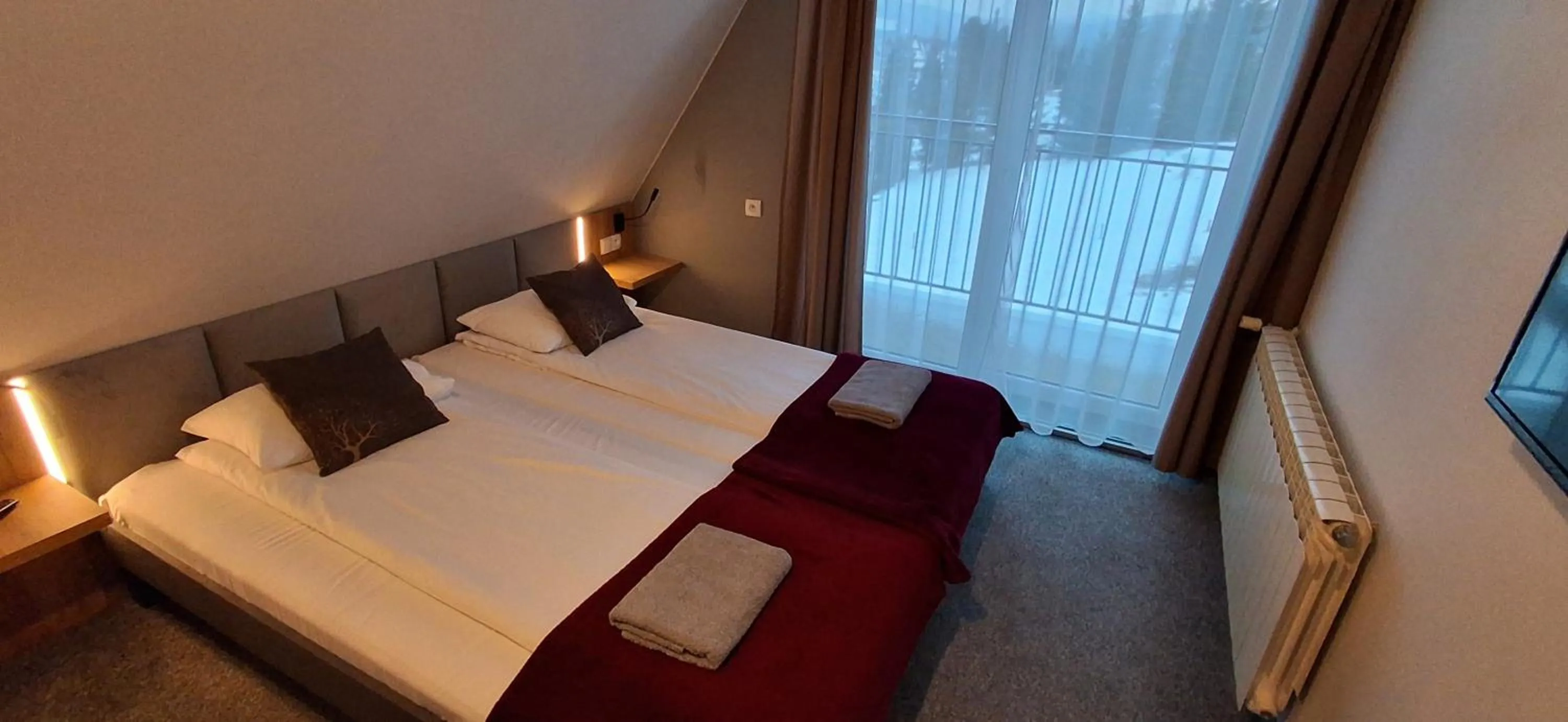 Bed in Willa na Olczańskim Wierchu - apartamenty i pokoje