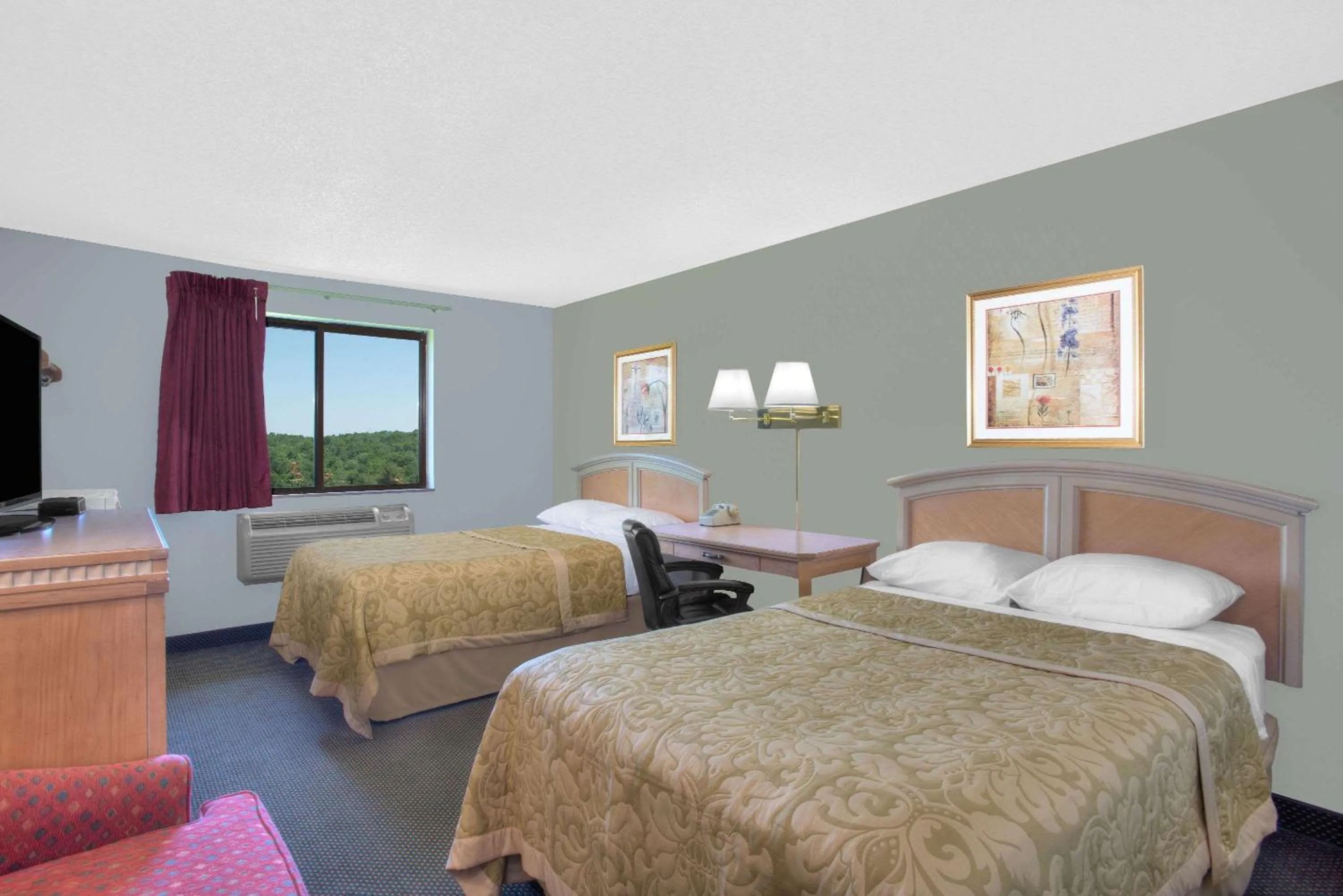 Photo of the whole room, Bed in Super 8 by Wyndham Augusta