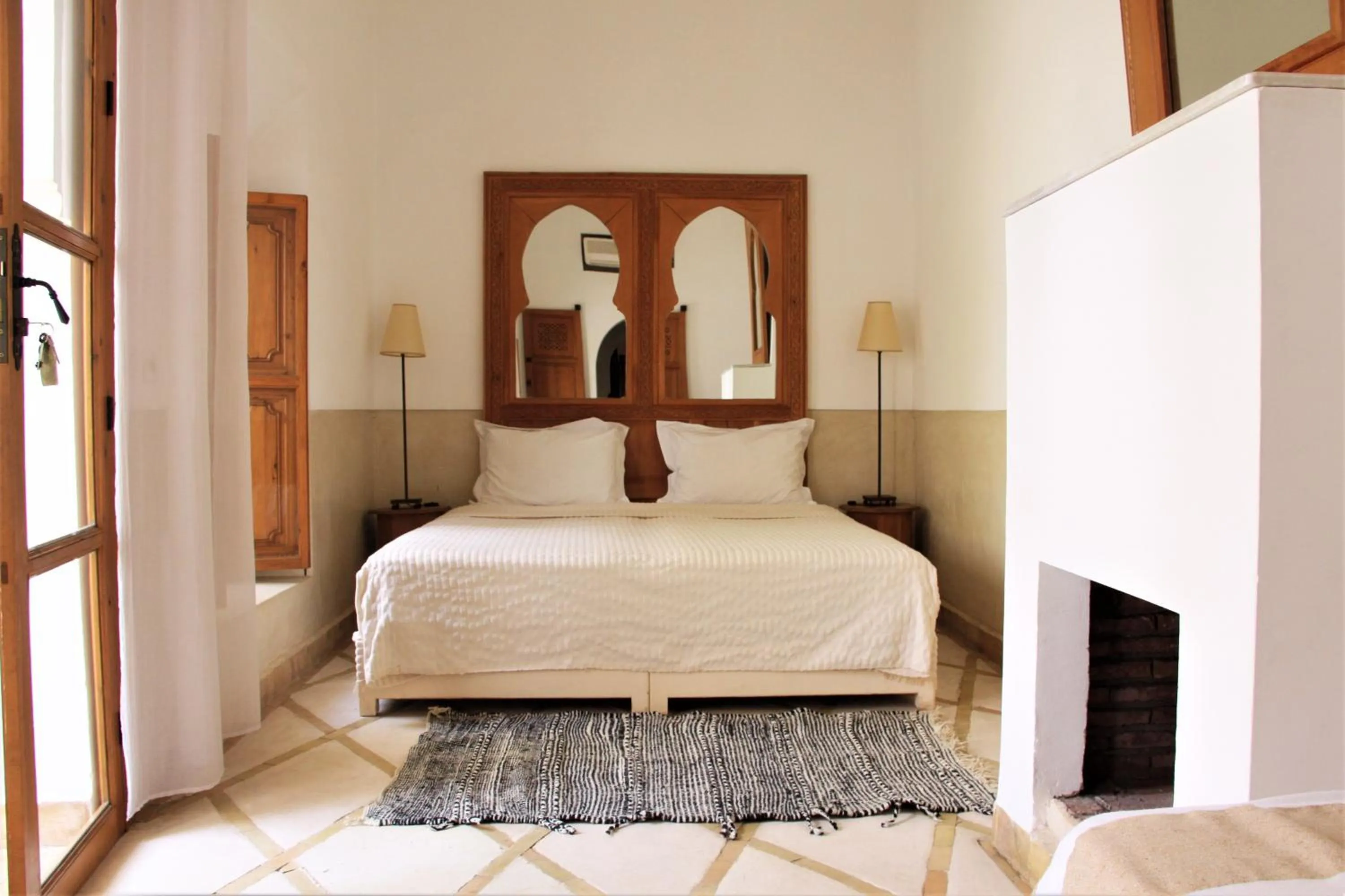 Bedroom, Bed in Riad Miski