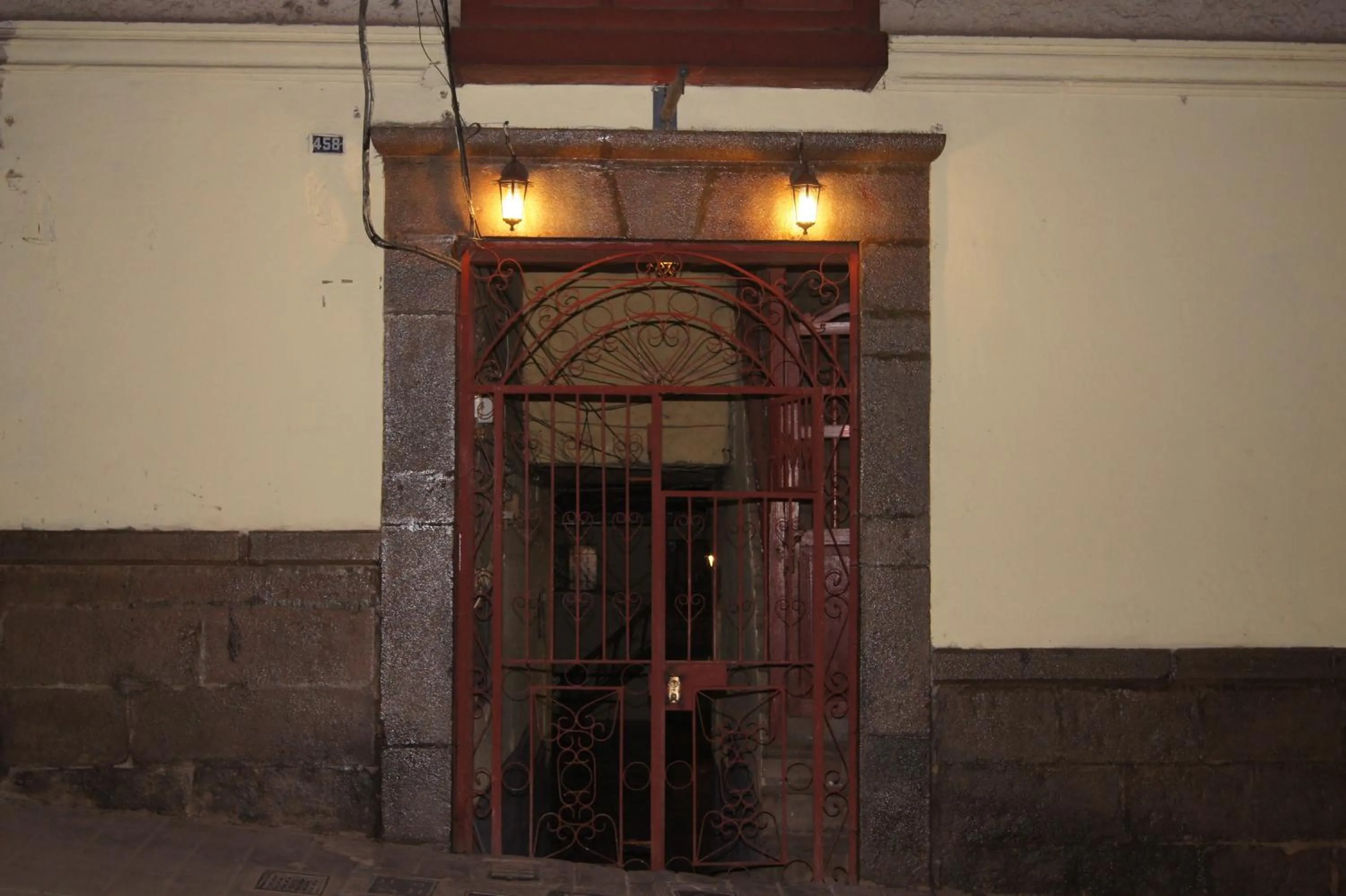 Facade/entrance in Hatun Quilla