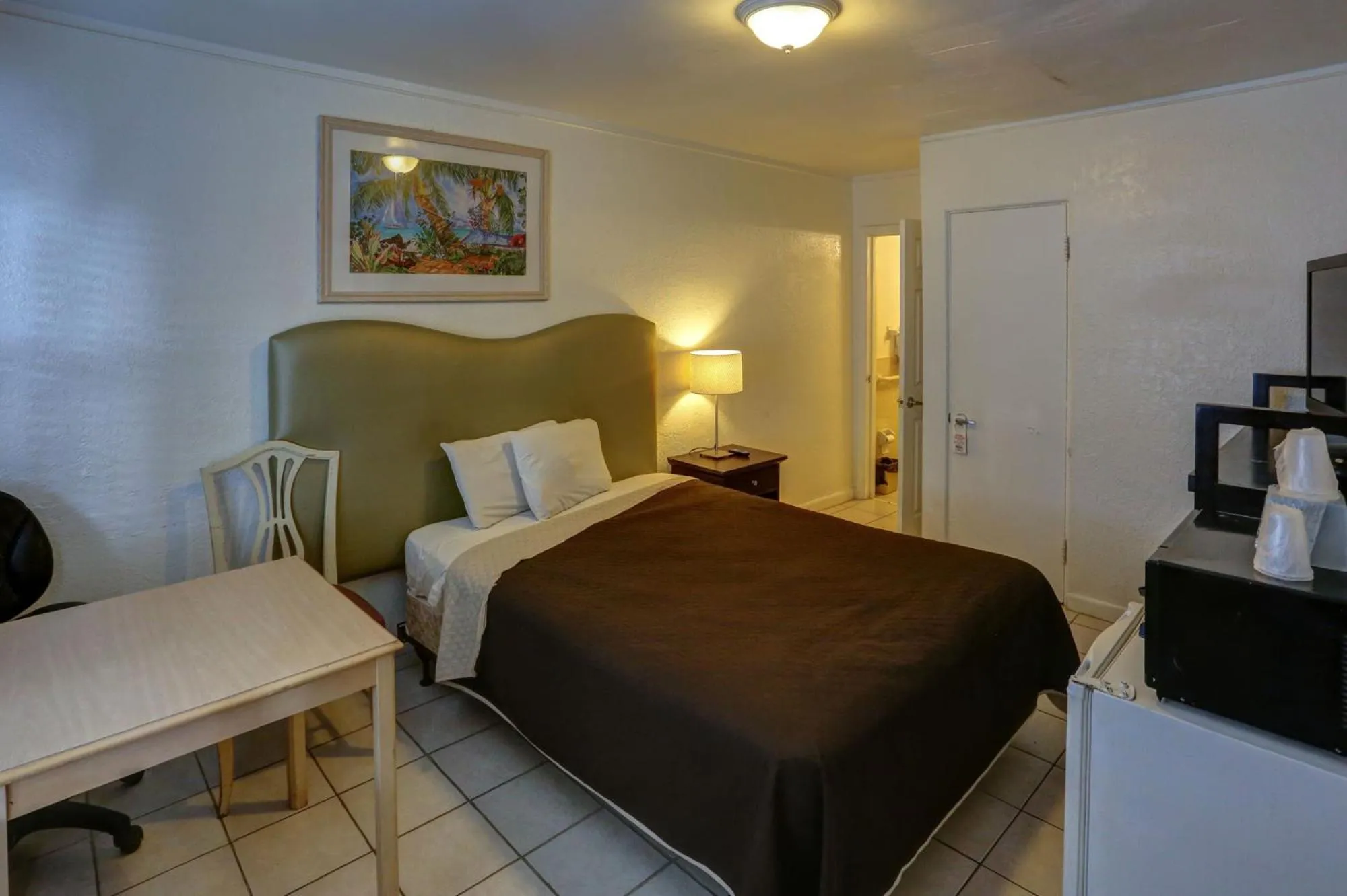 Bed in Richard's Hotel