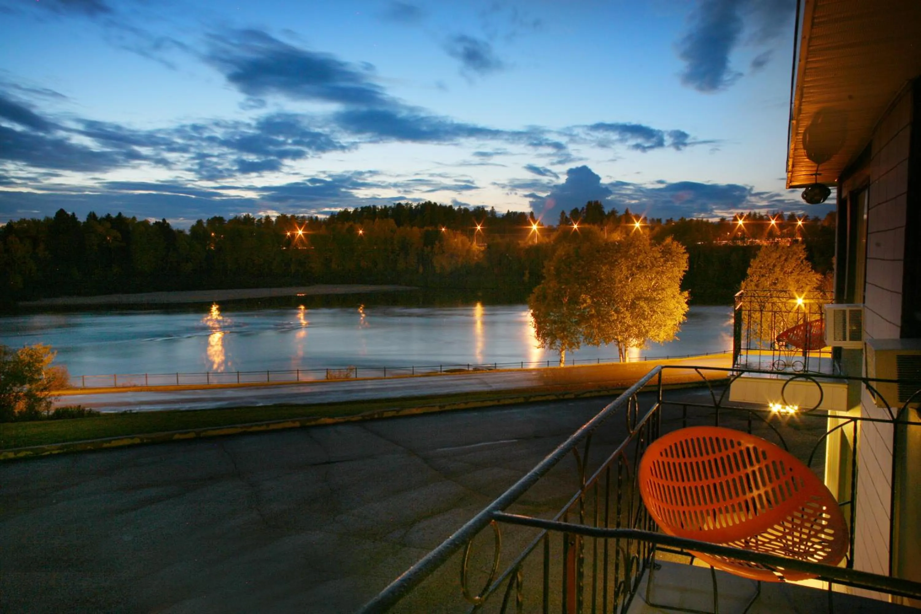 River view in Motel Chute des Pères