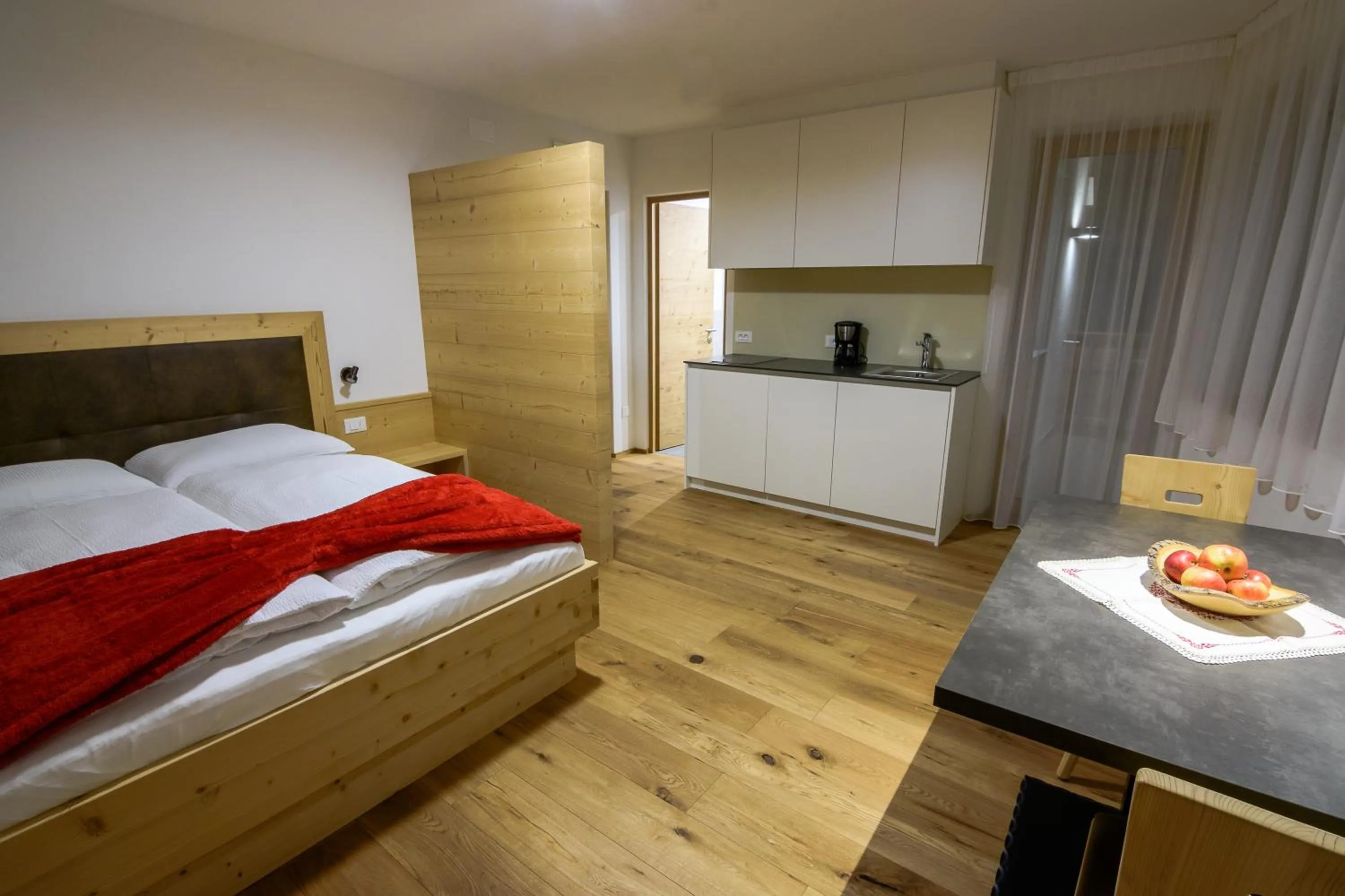 Photo of the whole room, Bed in Residence Stefansdorf