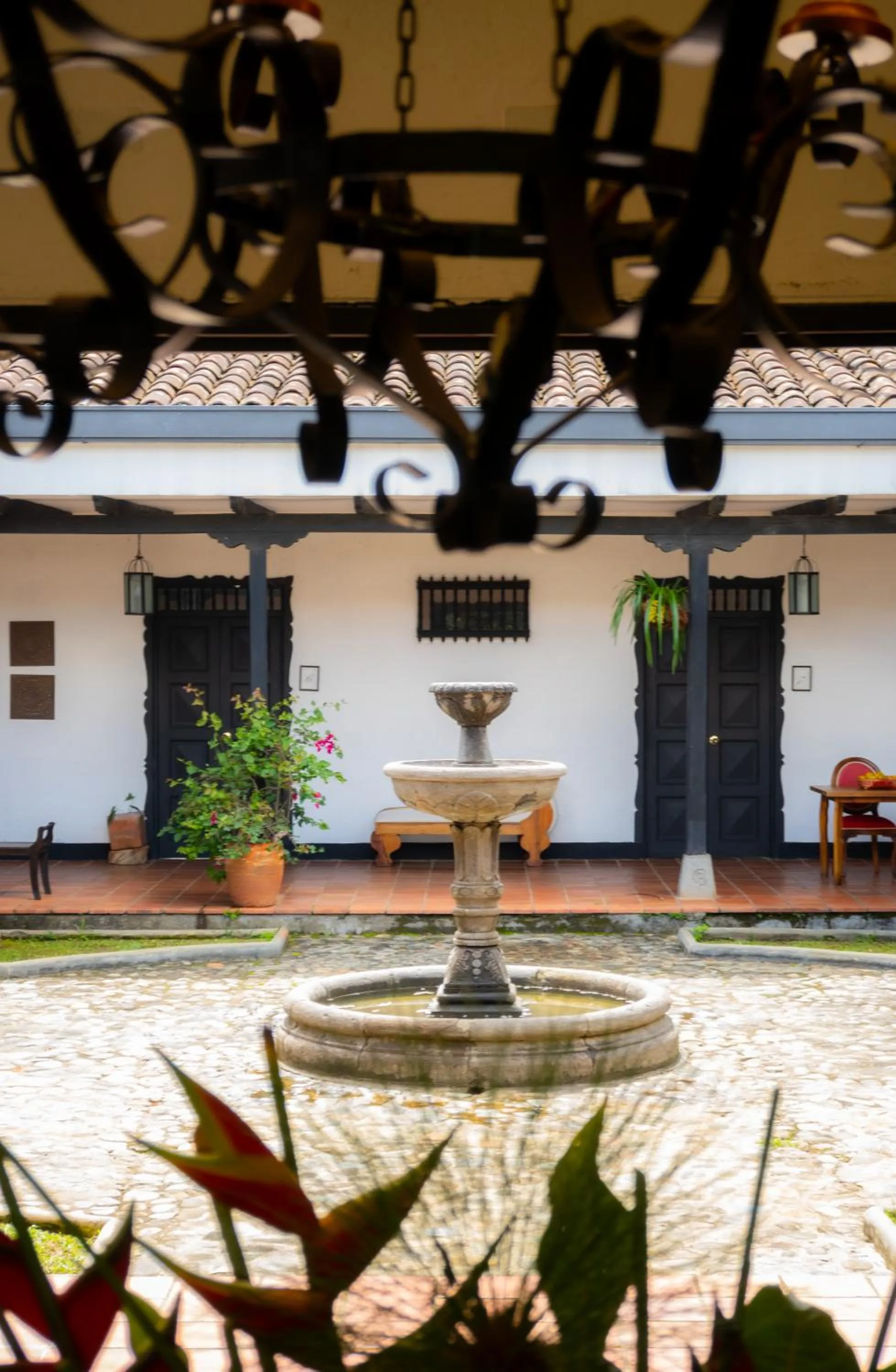 Patio in Hotel Hacienda Supracafe
