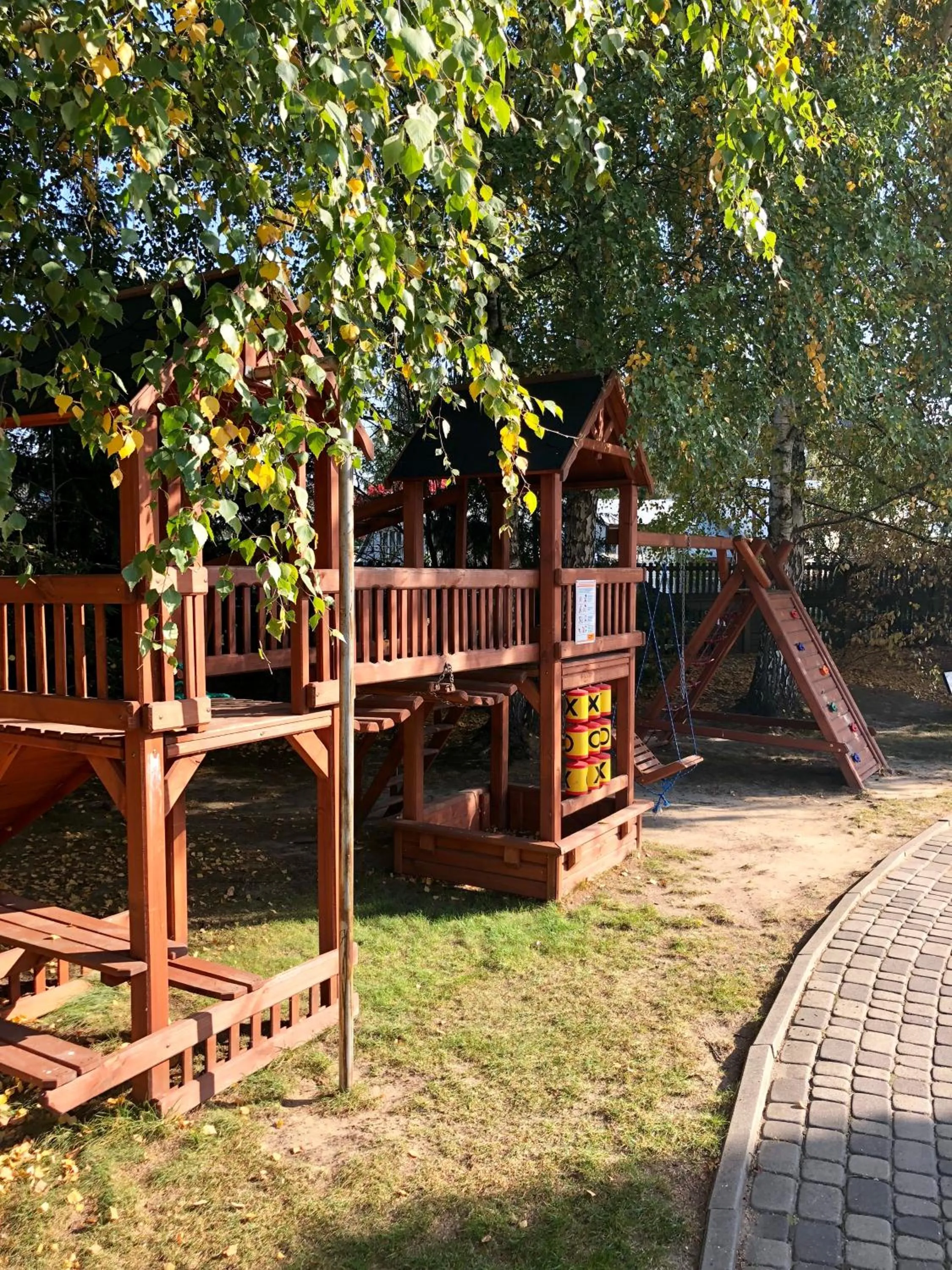 Children play ground in Hotel "Na Uboczu"