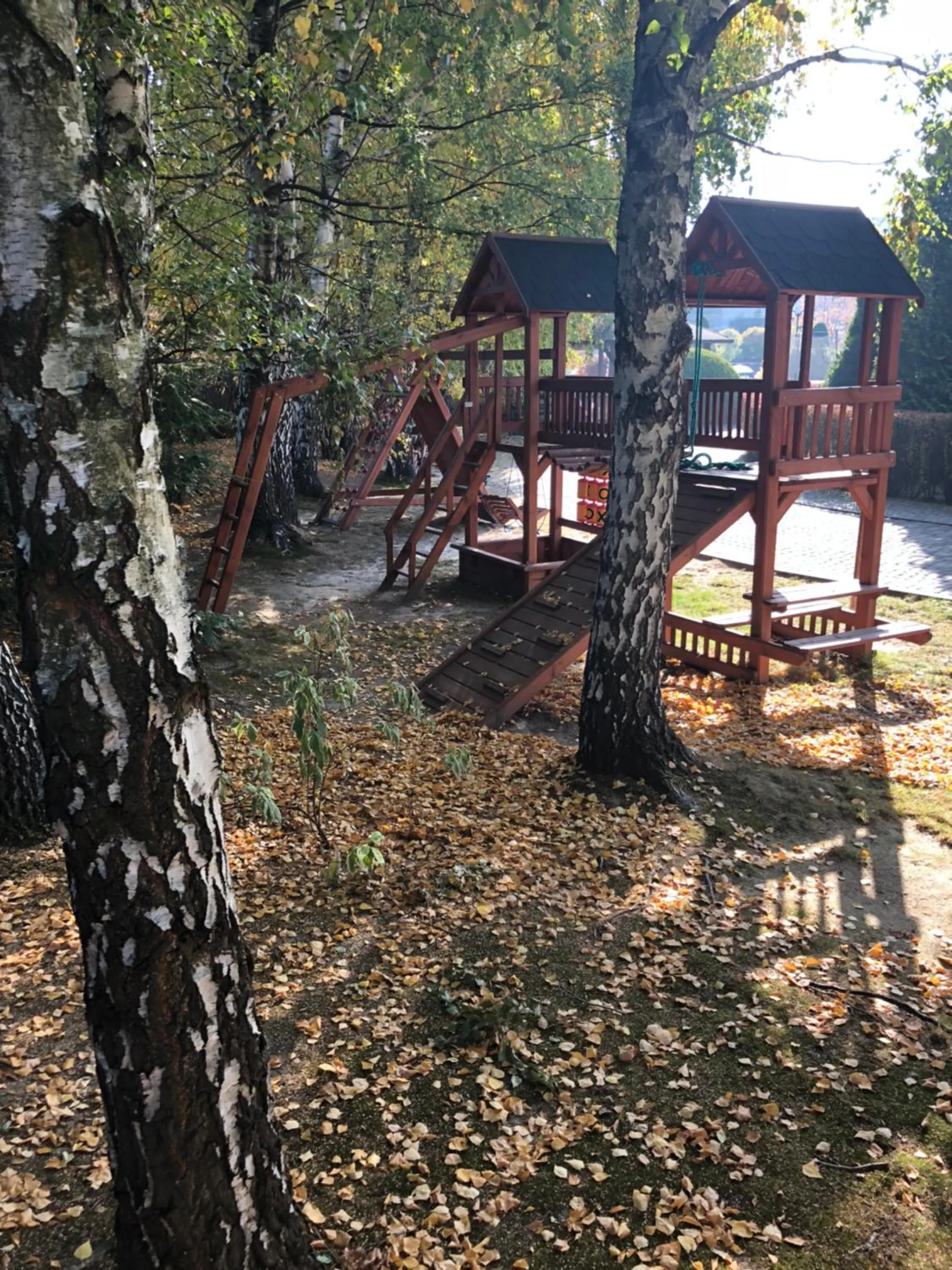 Garden in Hotel "Na Uboczu"