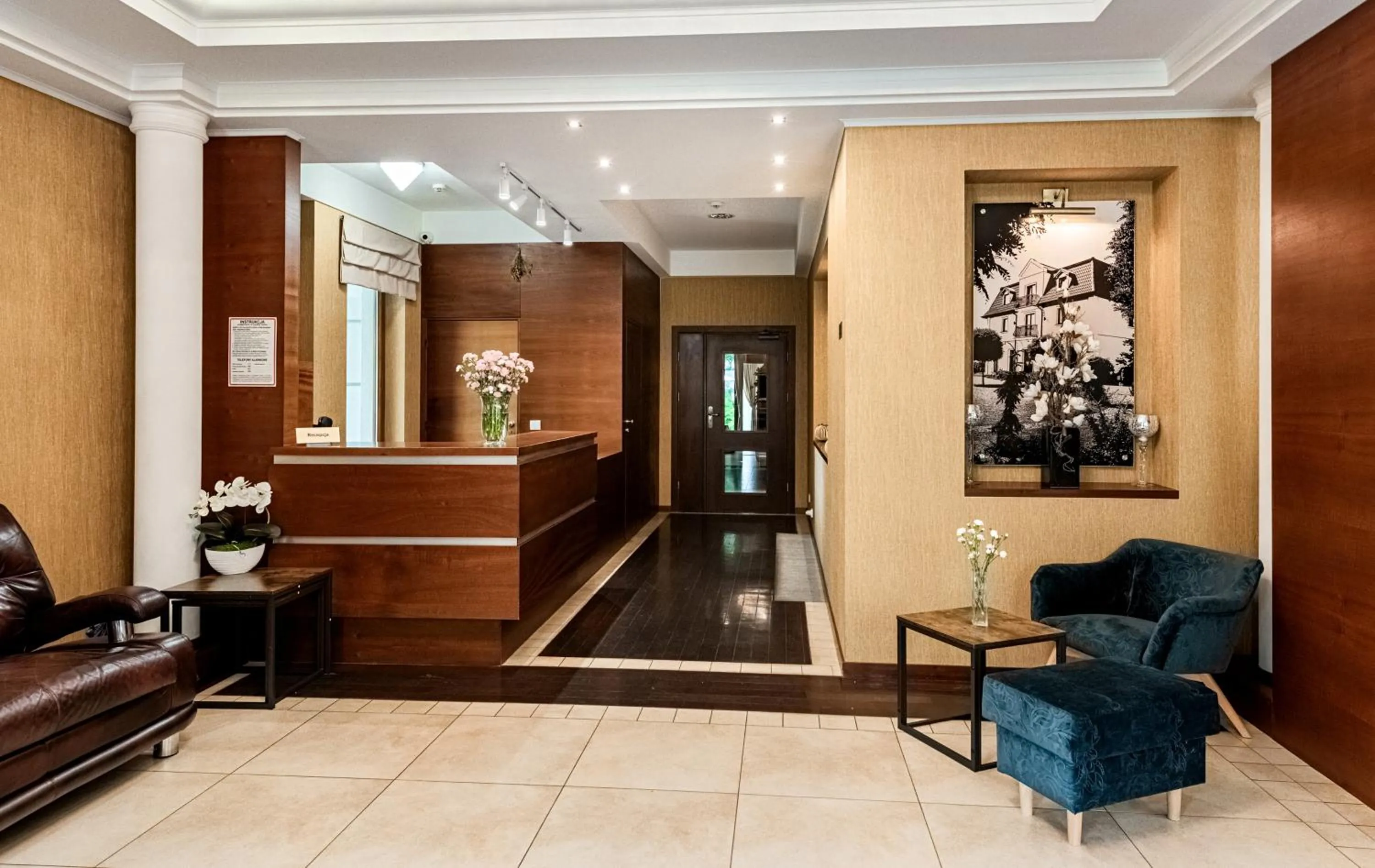 Lobby or reception in Hotel "Na Uboczu"