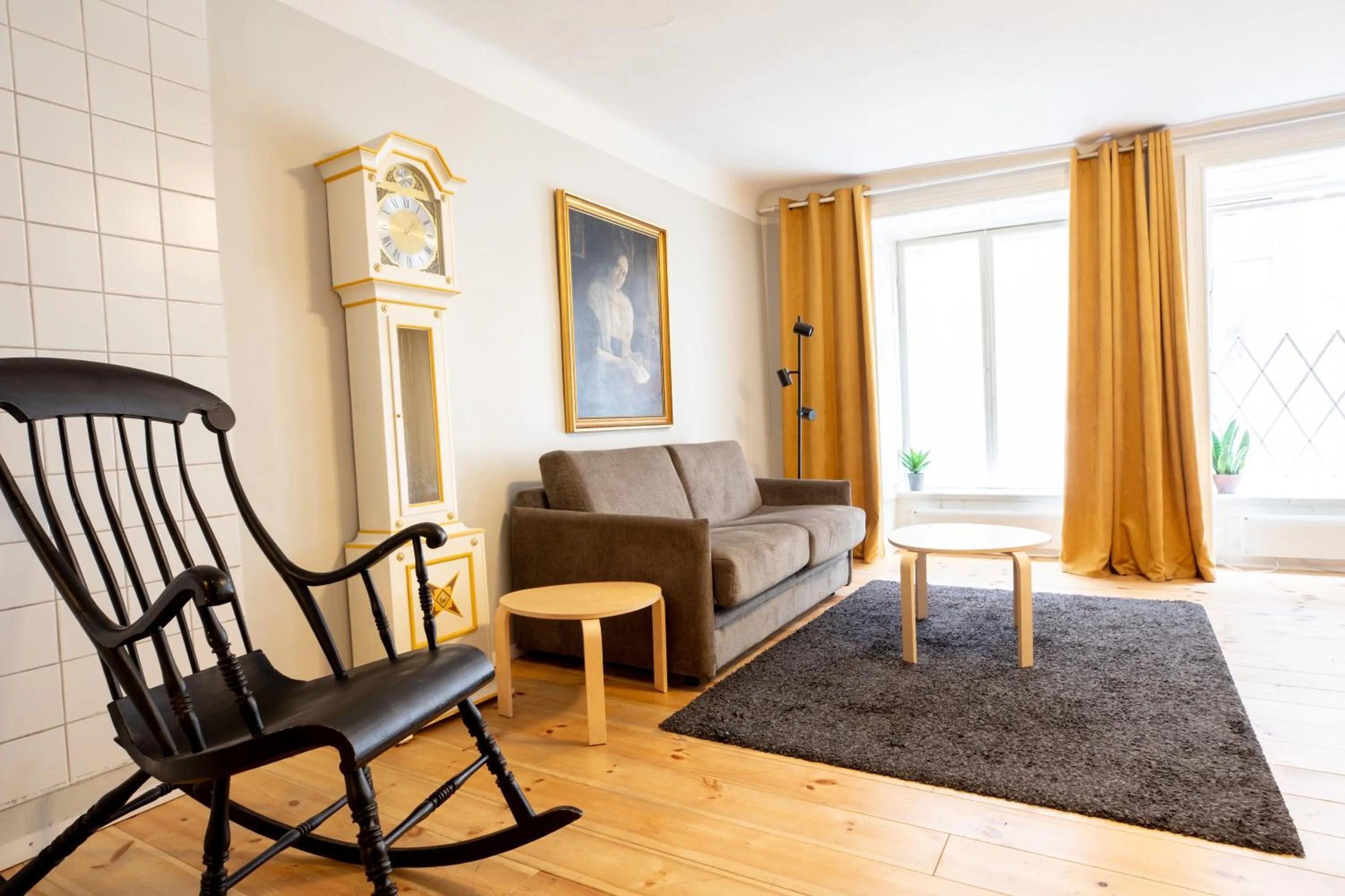 Seating area in ApartDirect Gamla Stan