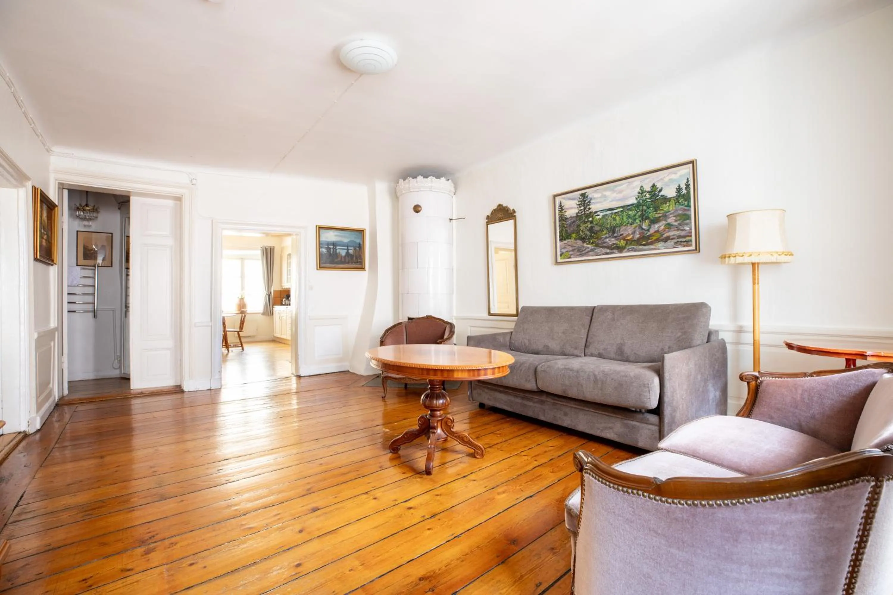 Living room in ApartDirect Gamla Stan