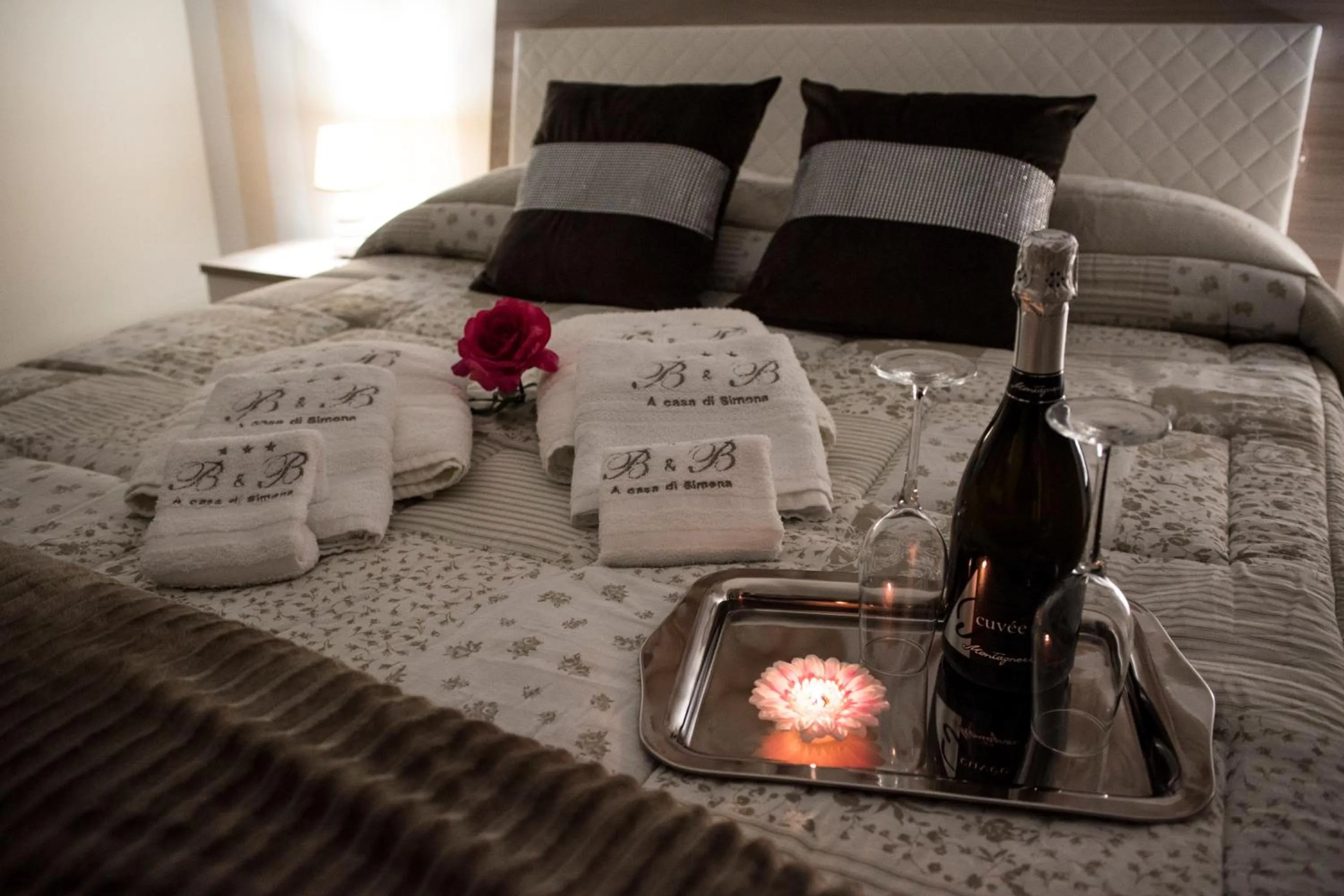 Bedroom, Bed in A casa di Simona