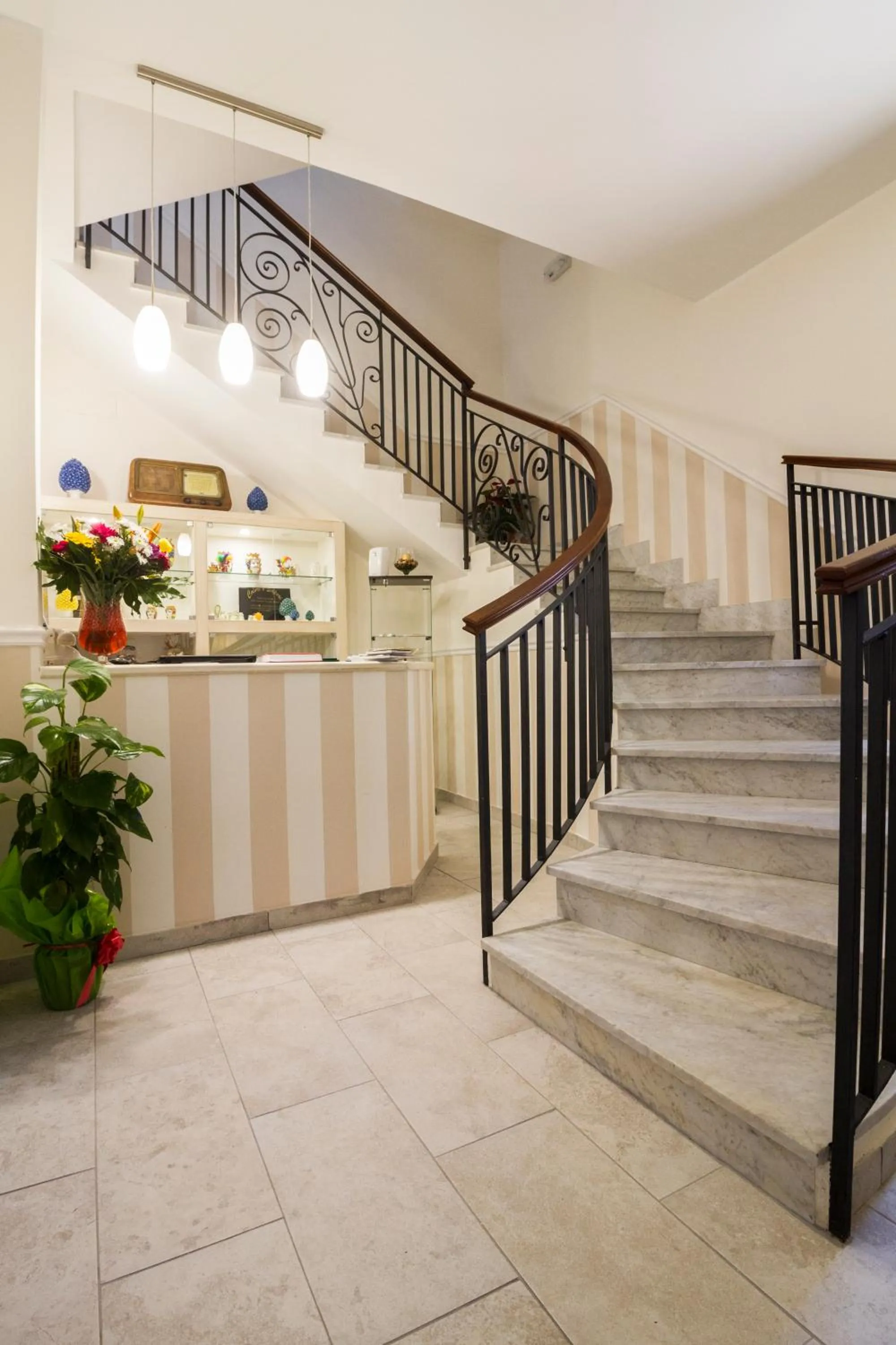 Lobby or reception in A casa di Simona